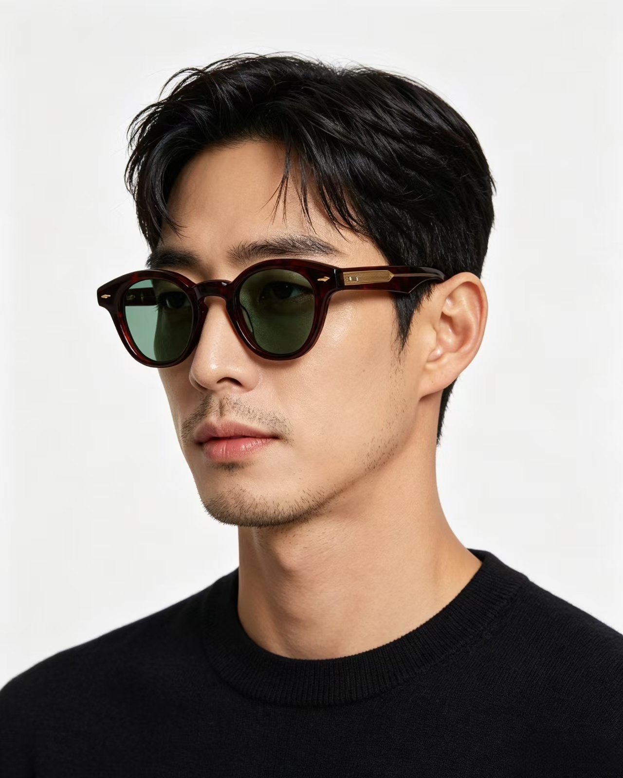 JACQUES MARIE MAGE 日本手工眼镜  MODEL：CLEMENS SIZE:46-25，
