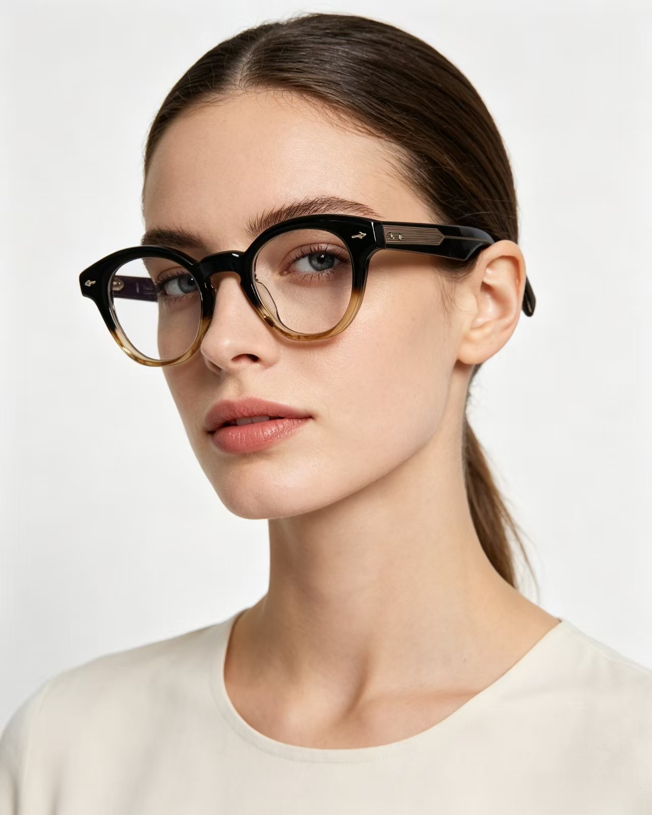 JACQUES MARIE MAGE 日本手工眼镜  MODEL：CLEMENS SIZE:46-25