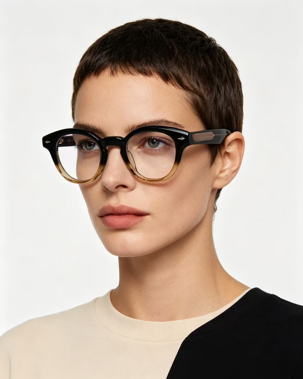 JACQUES MARIE MAGE 日本手工眼镜  MODEL：CLEMENS SIZE:46-25