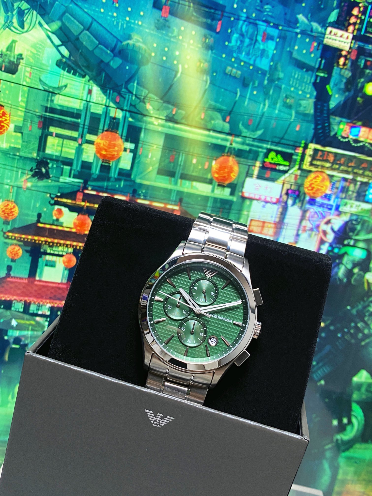 El buzón por lotes admite correo directo desde Hong Kong y Estados Unidos. Reloj Armani trendy pilot series p…