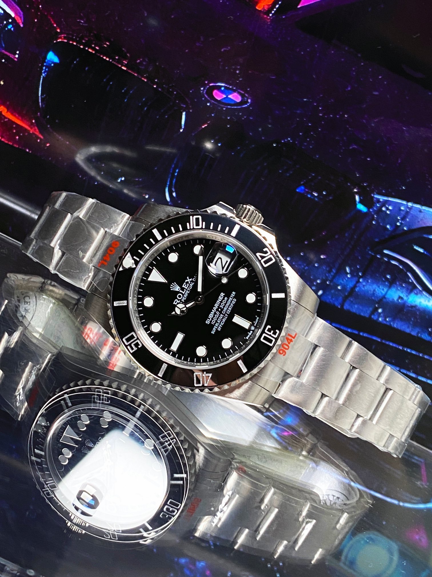 Lote [versión de movimiento ciudadano] ROLEX Rolex Blackwater Ghost, serie Wang Water Ghost de ventas, listo para envia…