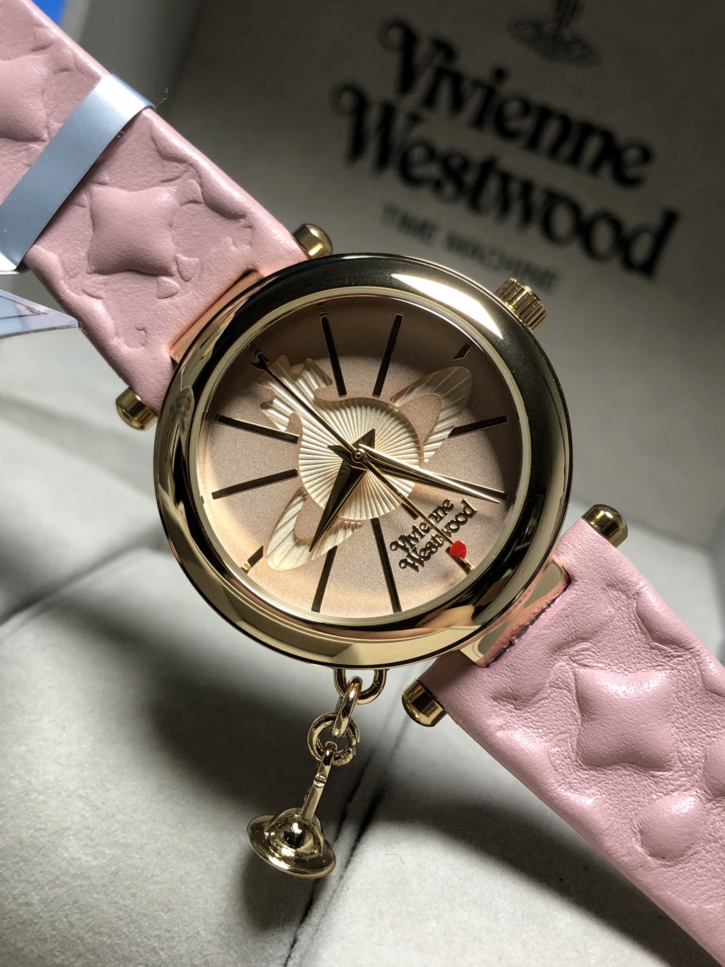 Vivienne Westwood Women's Rose Goldtone Watch with Cupid's Arrow Second Hand 8 i1723437471 3893 4