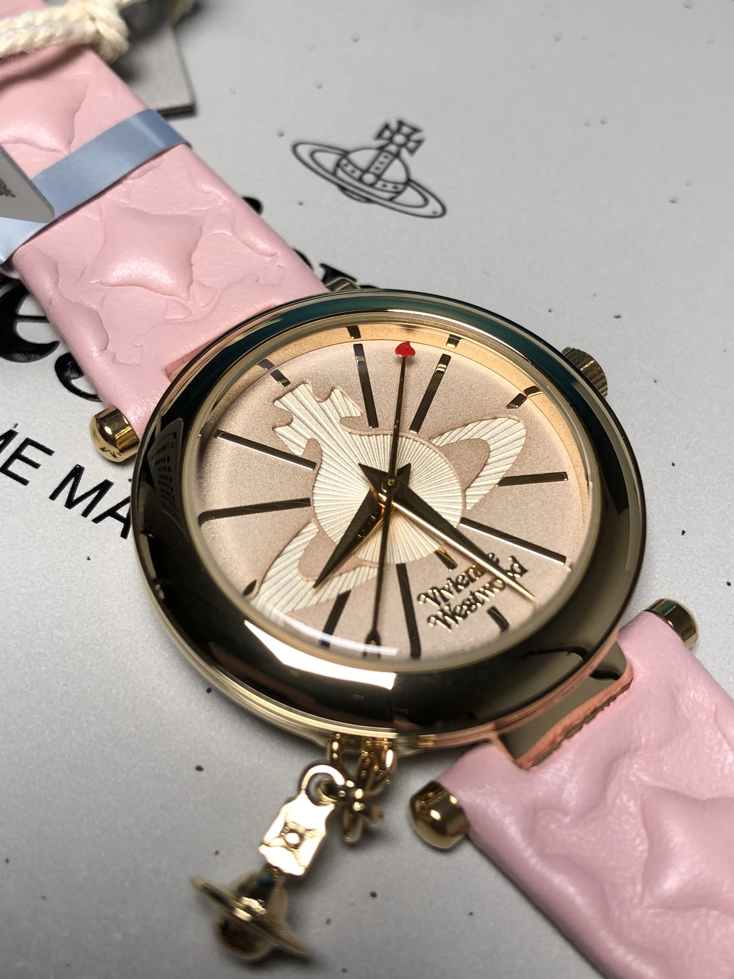 Vivienne Westwood Women's Rose Goldtone Watch with Cupid's Arrow Second Hand 9 i1723437471 8830 1