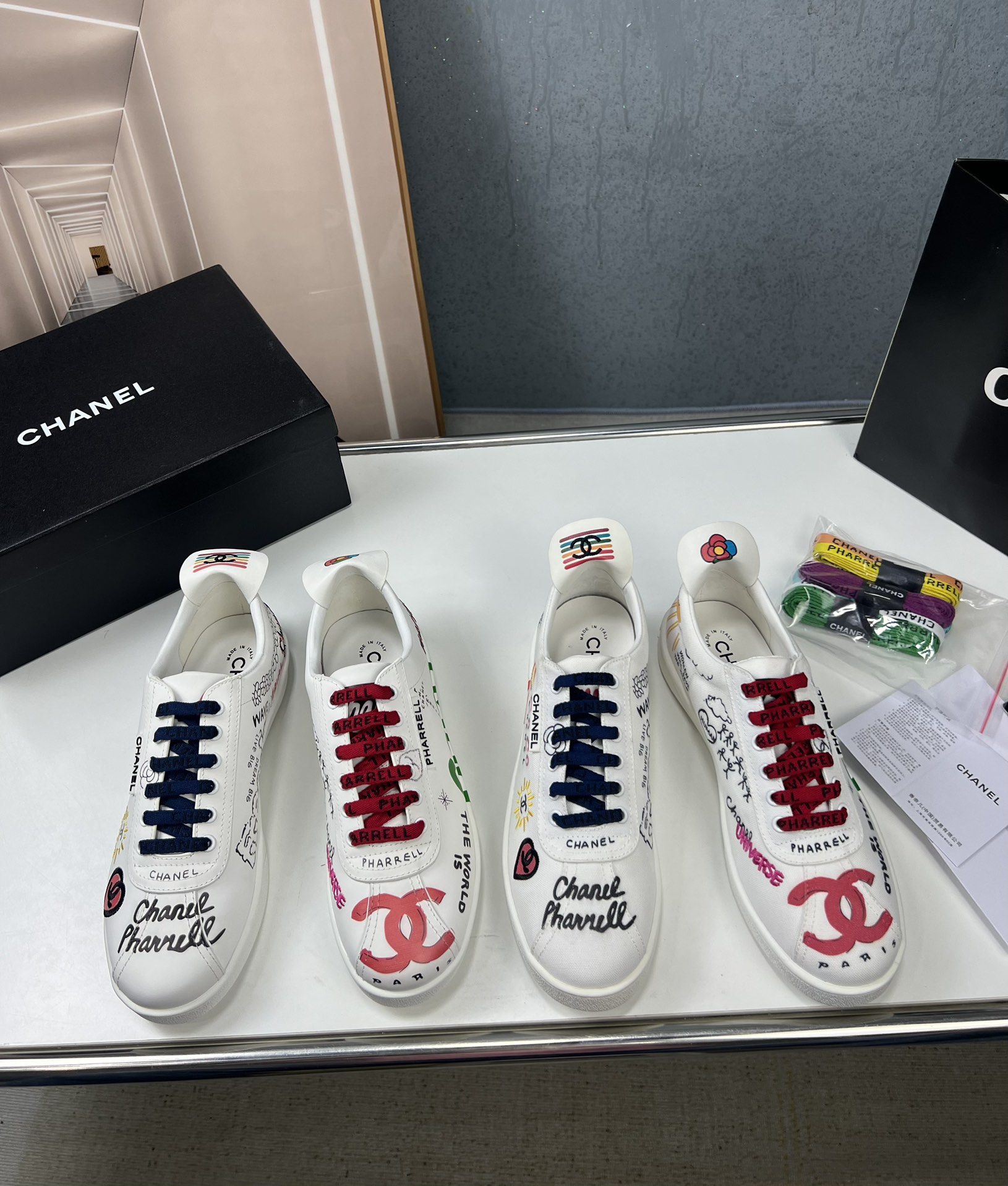 Fábrica Cuero [Chanel] Venta caliente para parejas 🔥 💥 Zapatos Feitong de edición limitada Vista previa VIP Zapatos b…