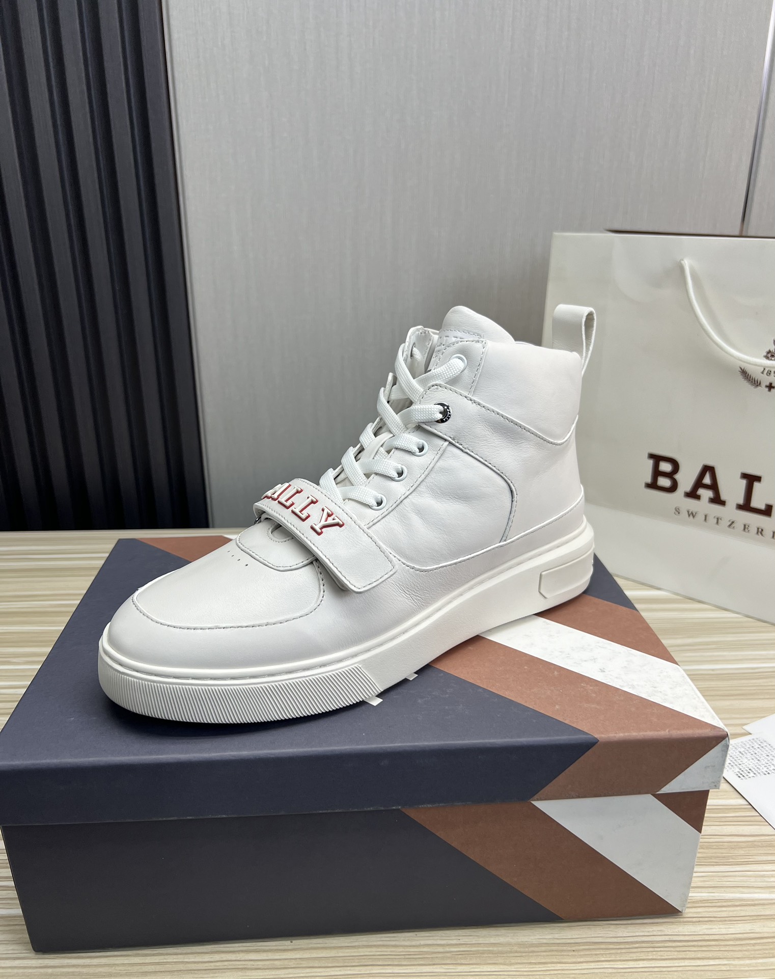 Nueva serie de productos originales de Bally, envío 1:1 👏 Piel de vaca de alta calidad + forro de piel de vaca, suela …