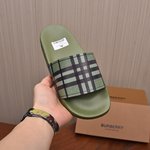 Burberry Shoes Slippers Men Summer Collection Casual