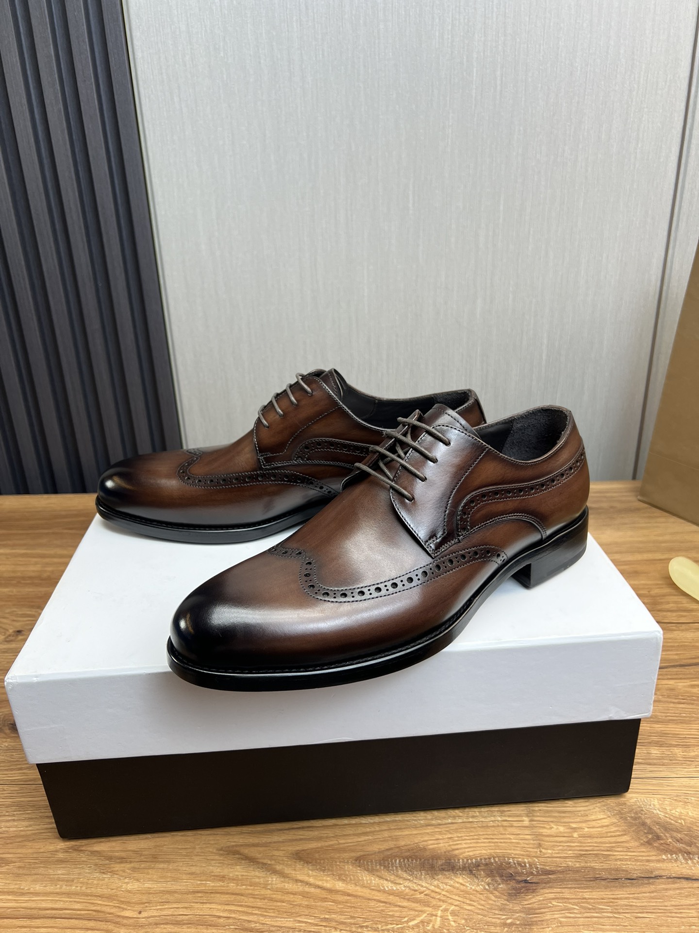 Precio de fábrica 510Berlut* Bruti. Nuevos hombres de color a mano zapatos formales boutique de gama