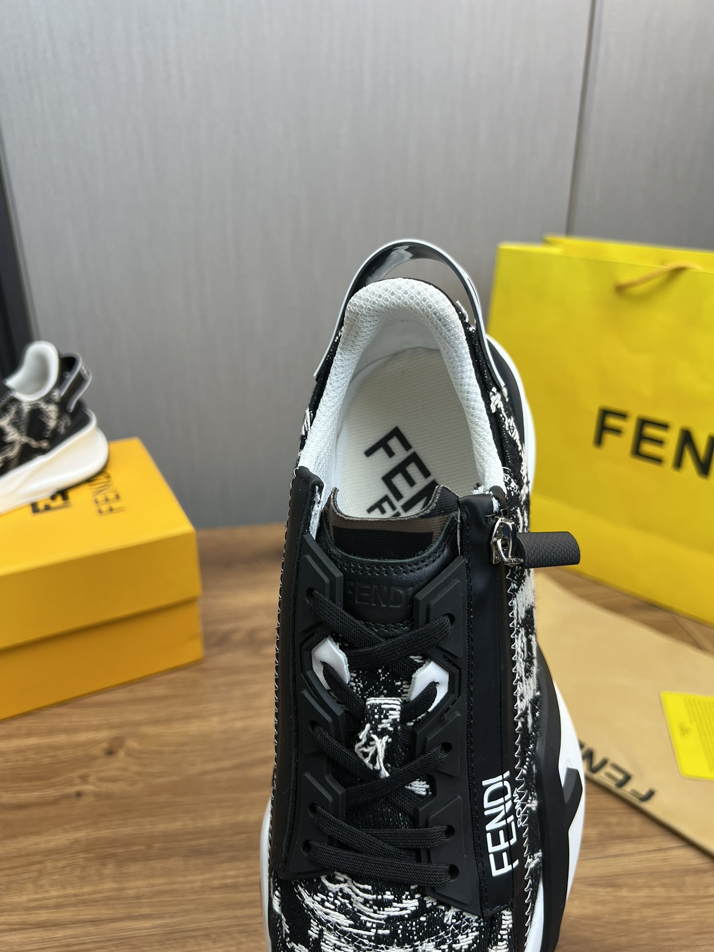 Fendi Men's Fashion Sneakers - Stylish, Lightweight, and Durable - Size 38-44 9 i1726341478 7407 11