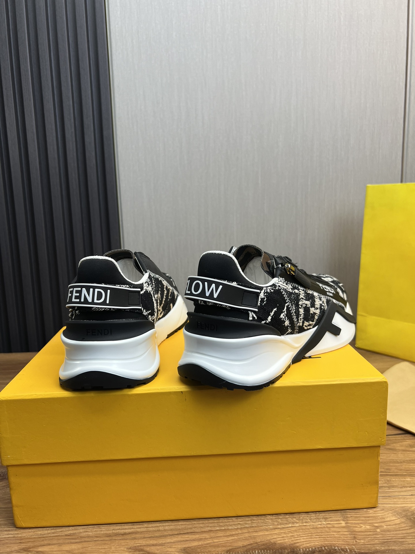 Fendi Men's Fashion Sneakers - Stylish, Lightweight, and Durable - Size 38-44 7 i1726341478 9743 5