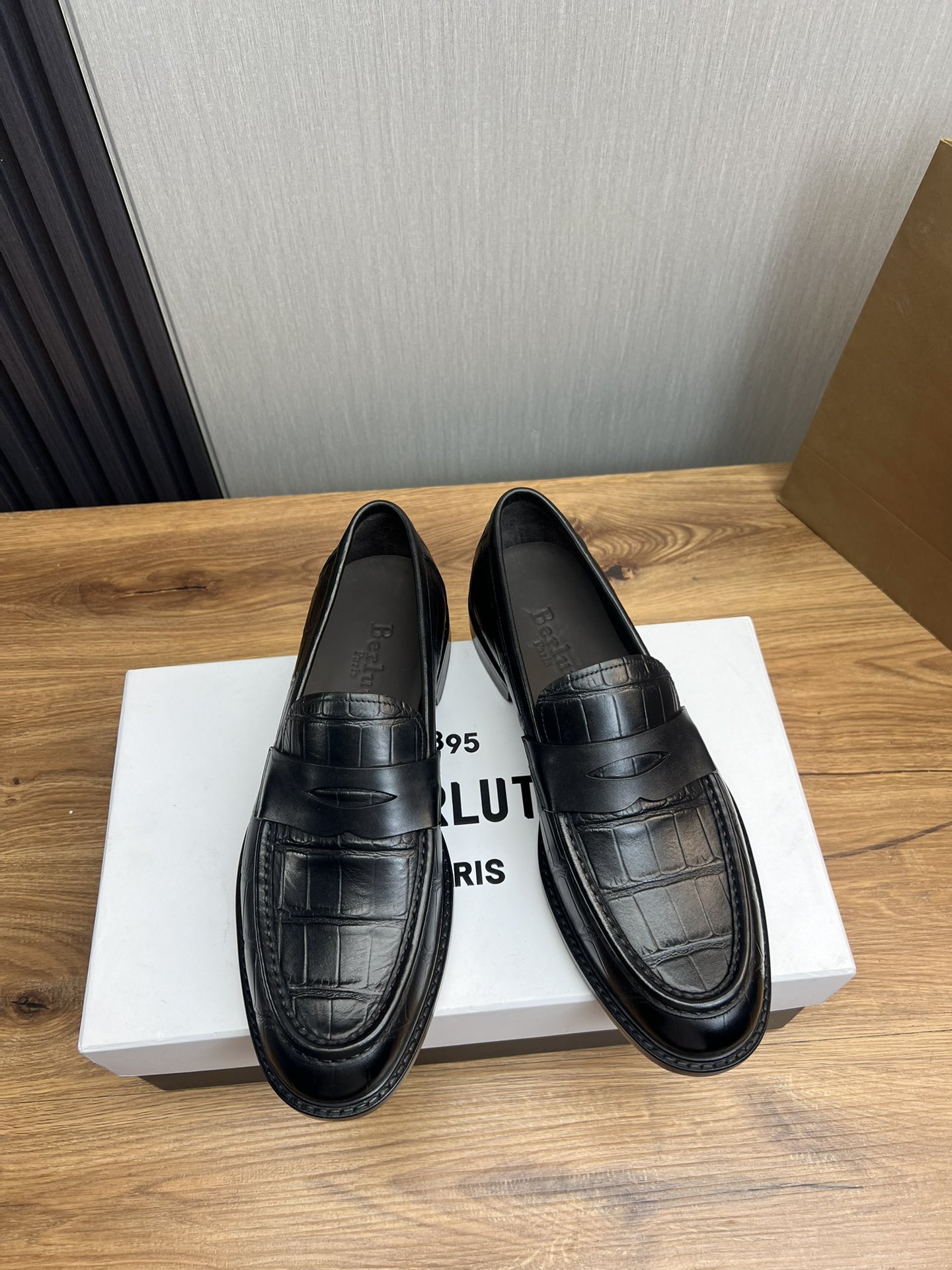 Precio de fábrica 510Berlut* Bruti. Nuevos hombres de color a mano zapatos formales boutique de gama
