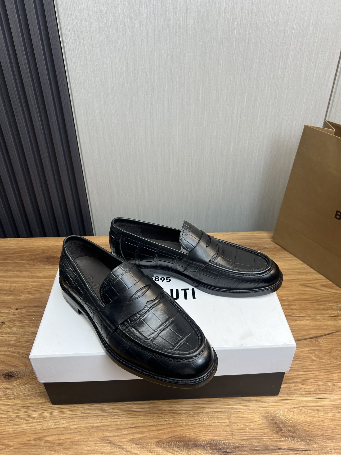 Precio de fábrica 510Berlut* Bruti. Nuevos hombres de color a mano zapatos formales boutique de gama