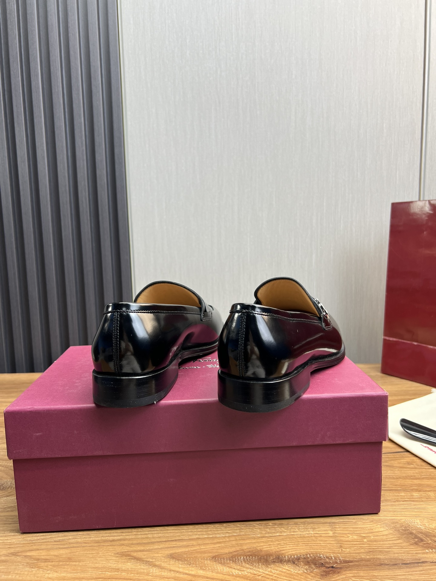 Ferragamo Men's Leather Loafers - Business Casual Shoes, Premium Quality 6 i1731265197 6335 5