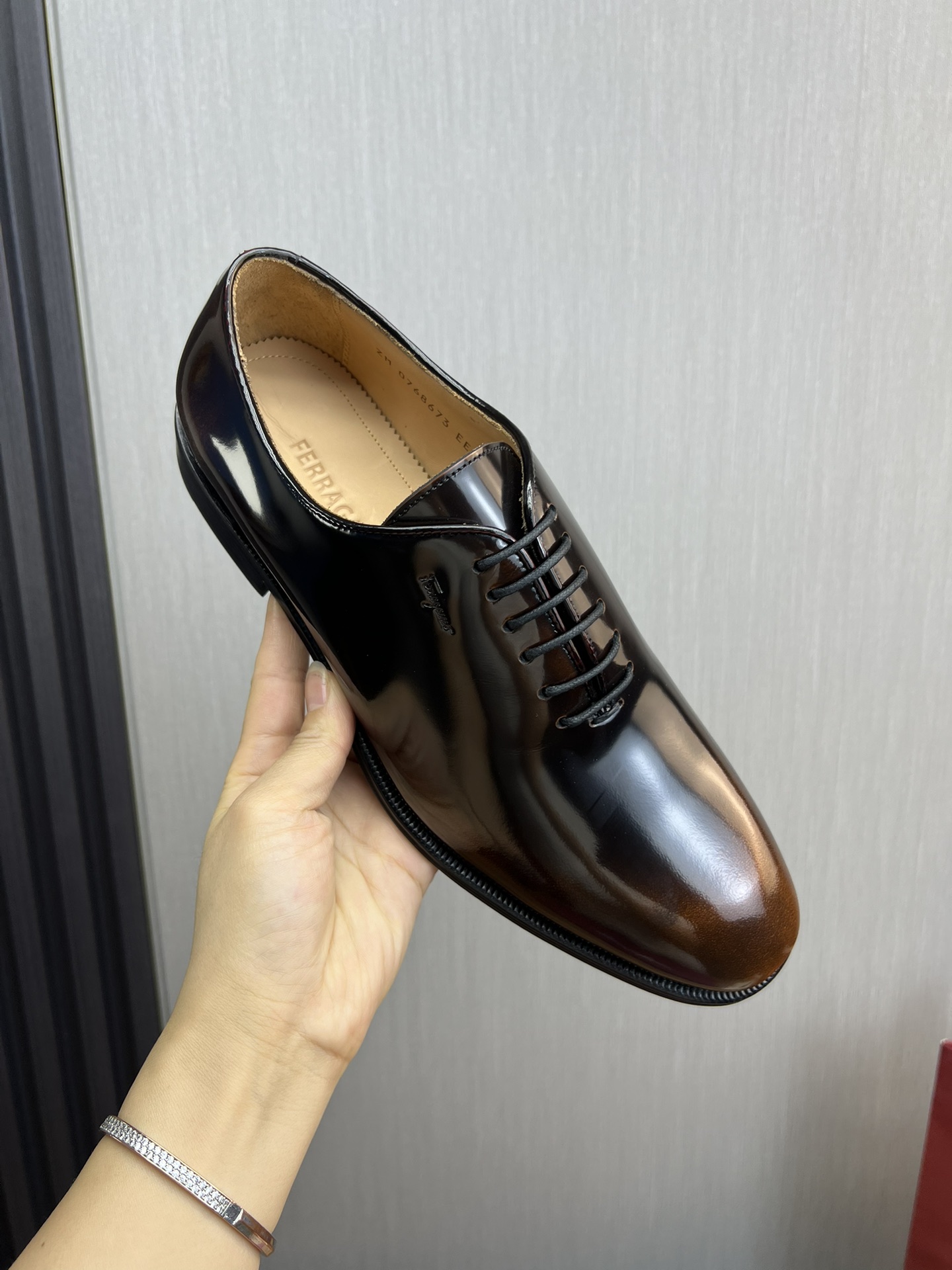 Ferragamo Men's Business Casual Leather Shoes 8 i1731266210 9080 11