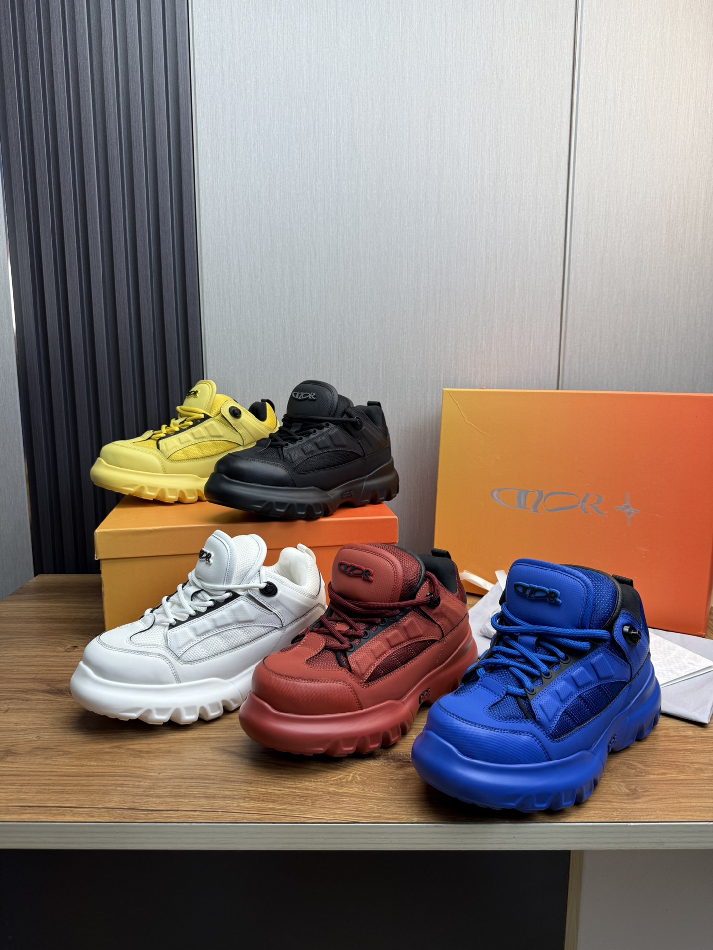 Top calidad precio de fábrica 380Dior x Levis Hamilton 2025 principios de primavera zapatos pops de 