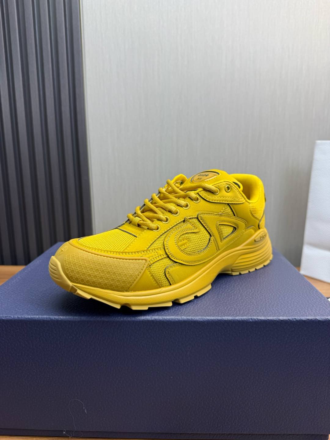 NO:271540,D Home Dior ~ New B30 Couple low-top sneakers The highest version of the market is carefully crafted with gray mesh fabric and white technology fabric, decorated with reflective 