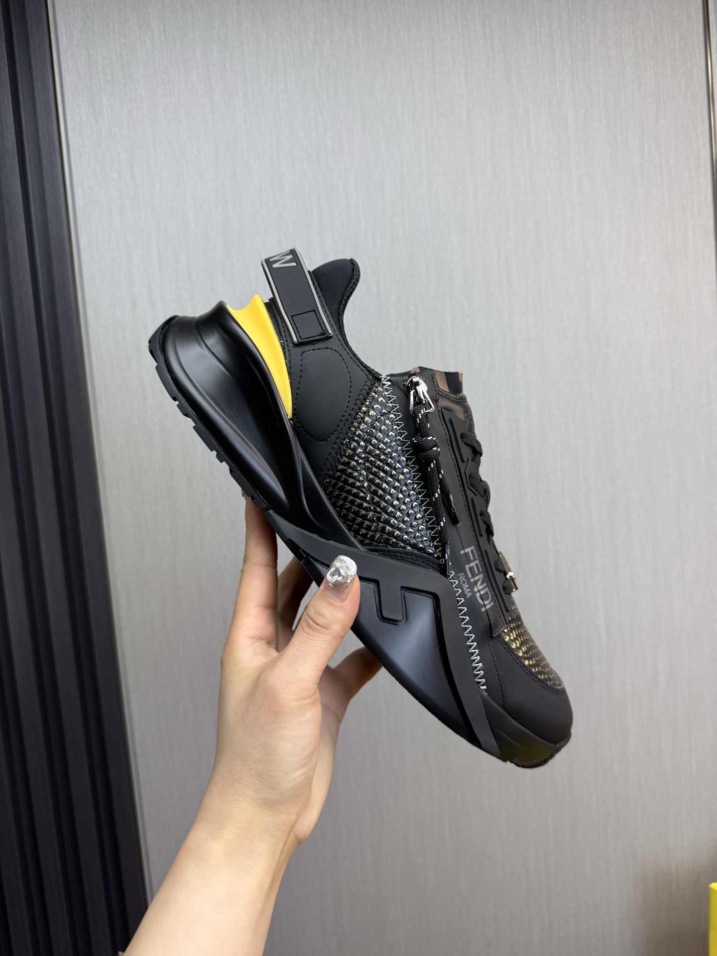 Fendi Men's Fashion Casual Sneakers - Premium Leather, Breathable, and Lightweight 8 i1741889751498 2287 0 1