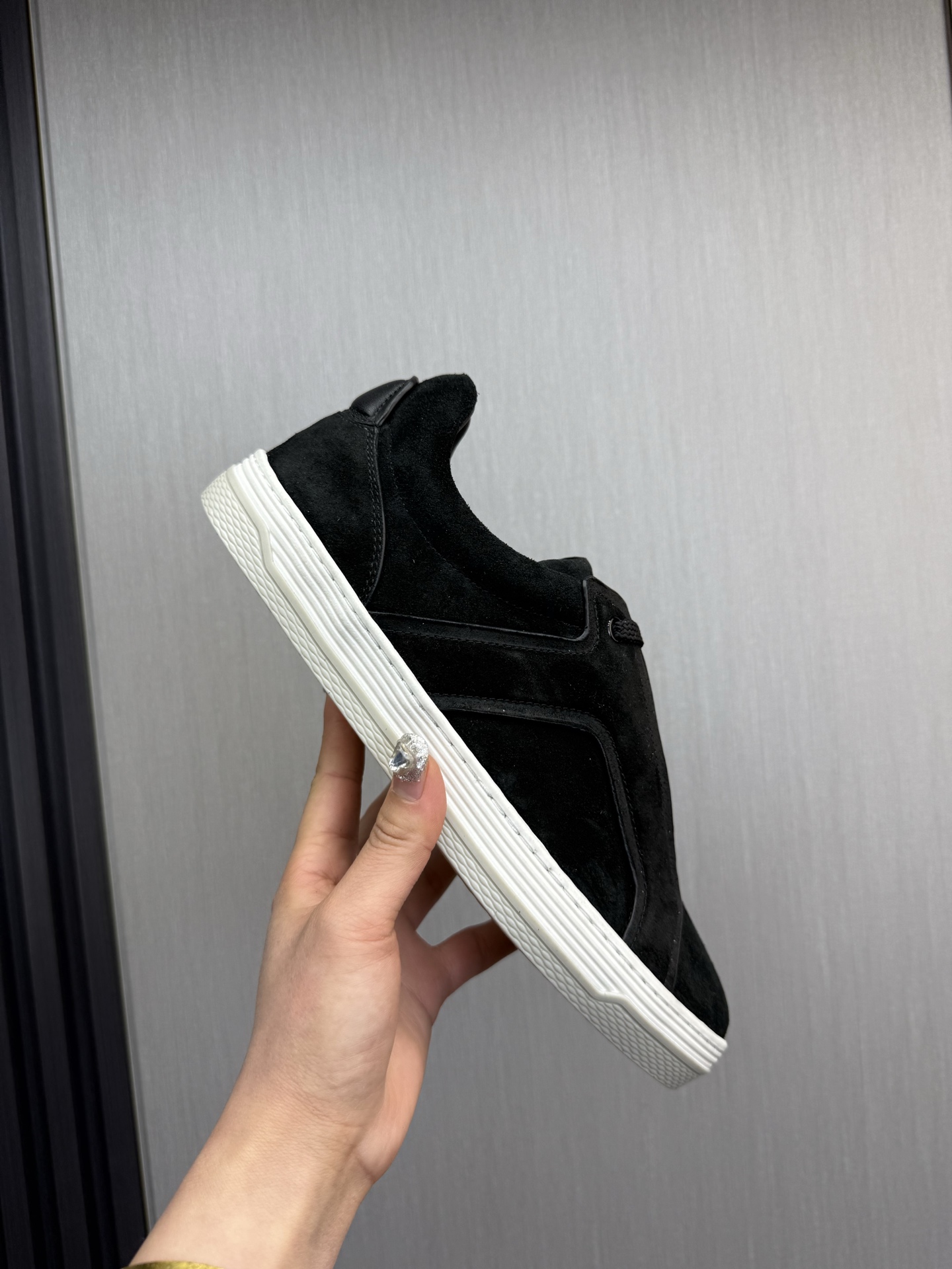 Dunhill Men's Black Suede Leather Casual Sneakers - Size 39-44 8 i1742498203722 8086 0 1
