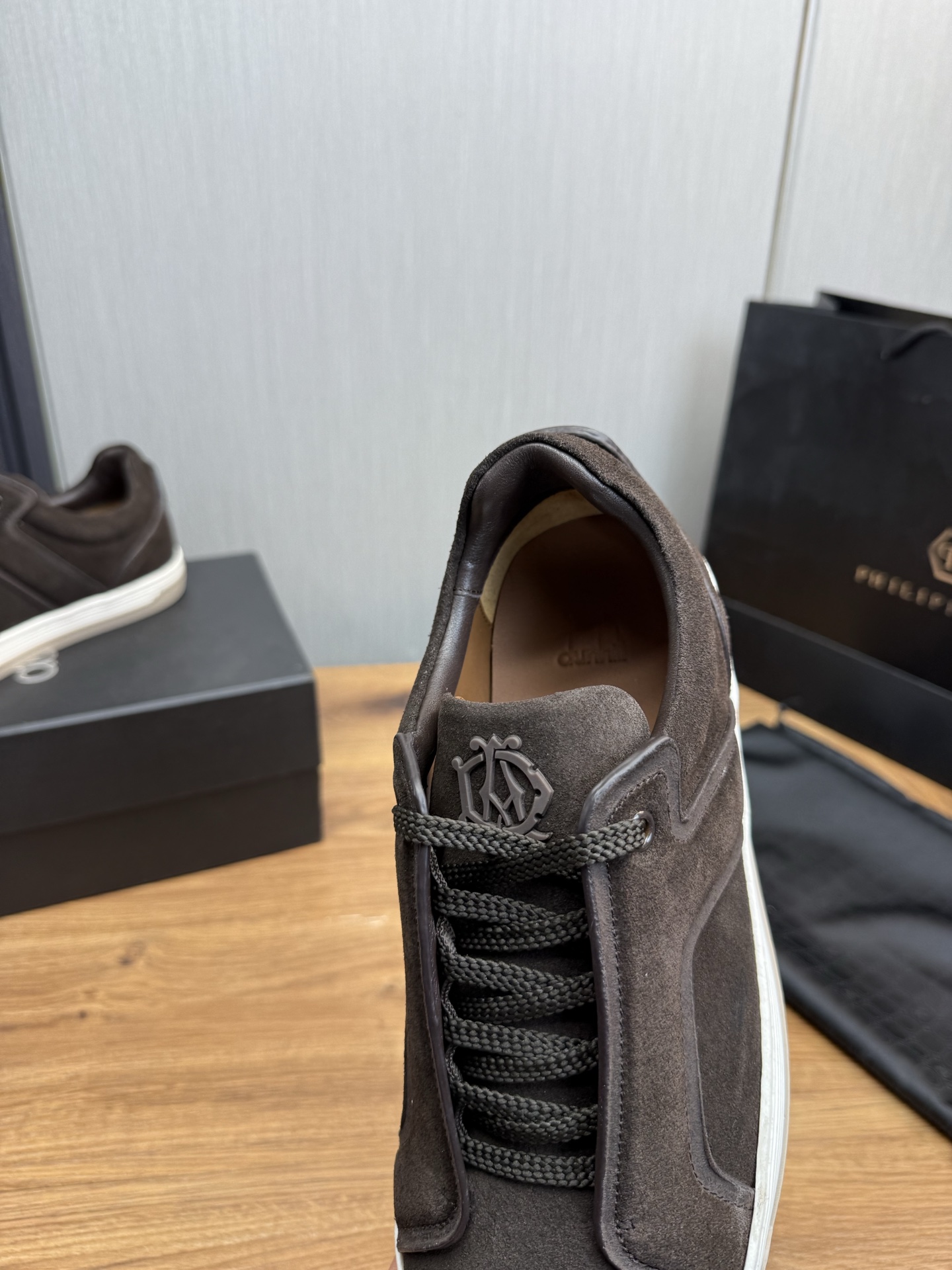 Dunhill Men's Brown Suede Leather Casual Sneakers, Sizes 39-44 11 i1742498384976 4500 0 10