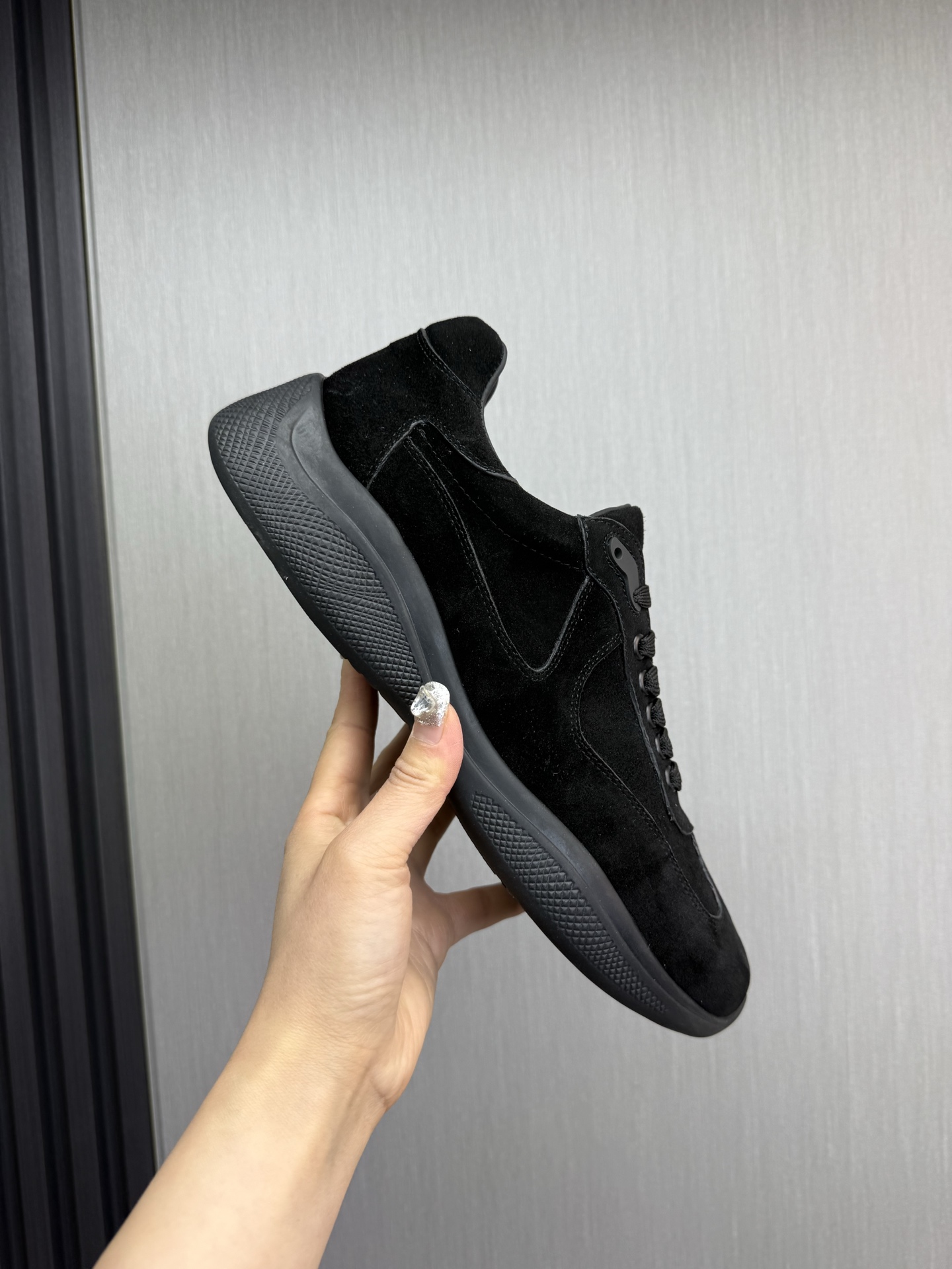 Prada Men's Suede Leather Sneakers - Stylish, Comfortable, and High-Quality 8 i1742498829192 3588 0 11