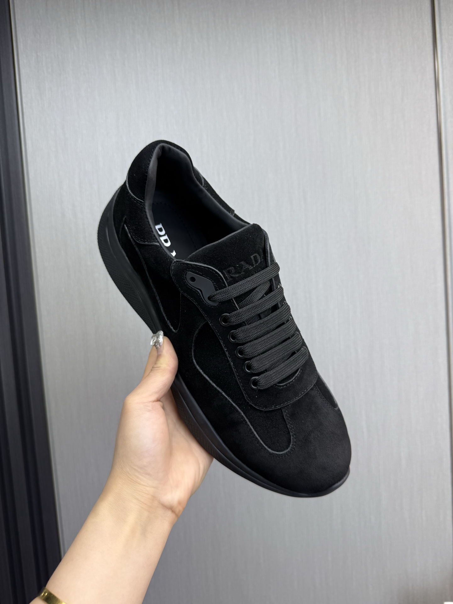 Prada Men's Suede Leather Sneakers - Stylish, Comfortable, and High-Quality 9 i1742498829309 6685 0 12
