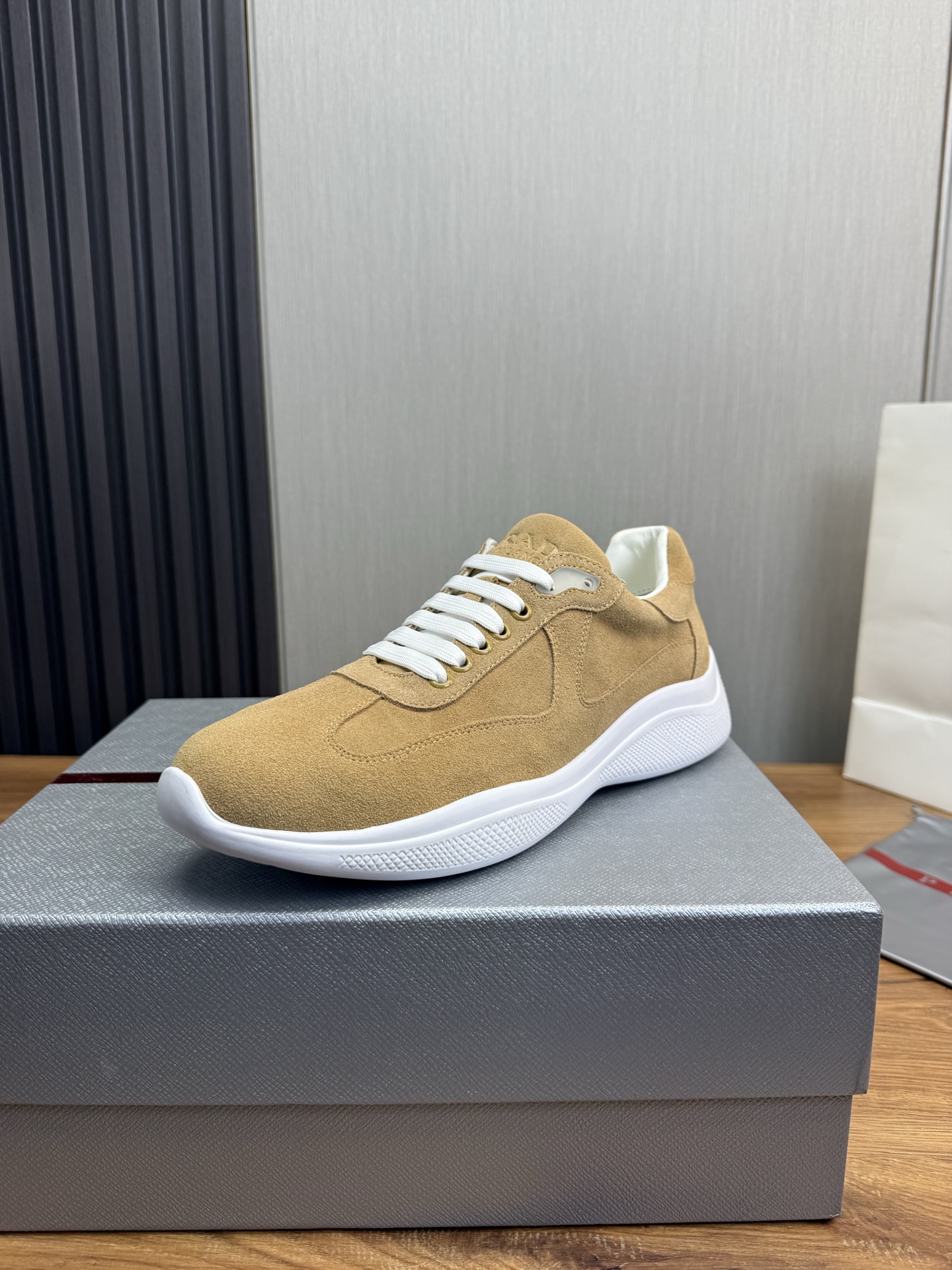 Prada Men's Suede Sneakers: Original Leather, Comfortable Fit, Sizes 38-45 2 i1742498880275 2926 0 11