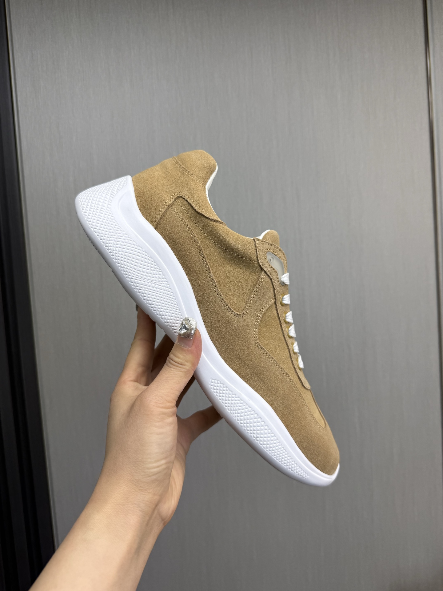 Prada Men's Suede Sneakers: Original Leather, Comfortable Fit, Sizes 38-45 8 i1742498881516 1861 0 0