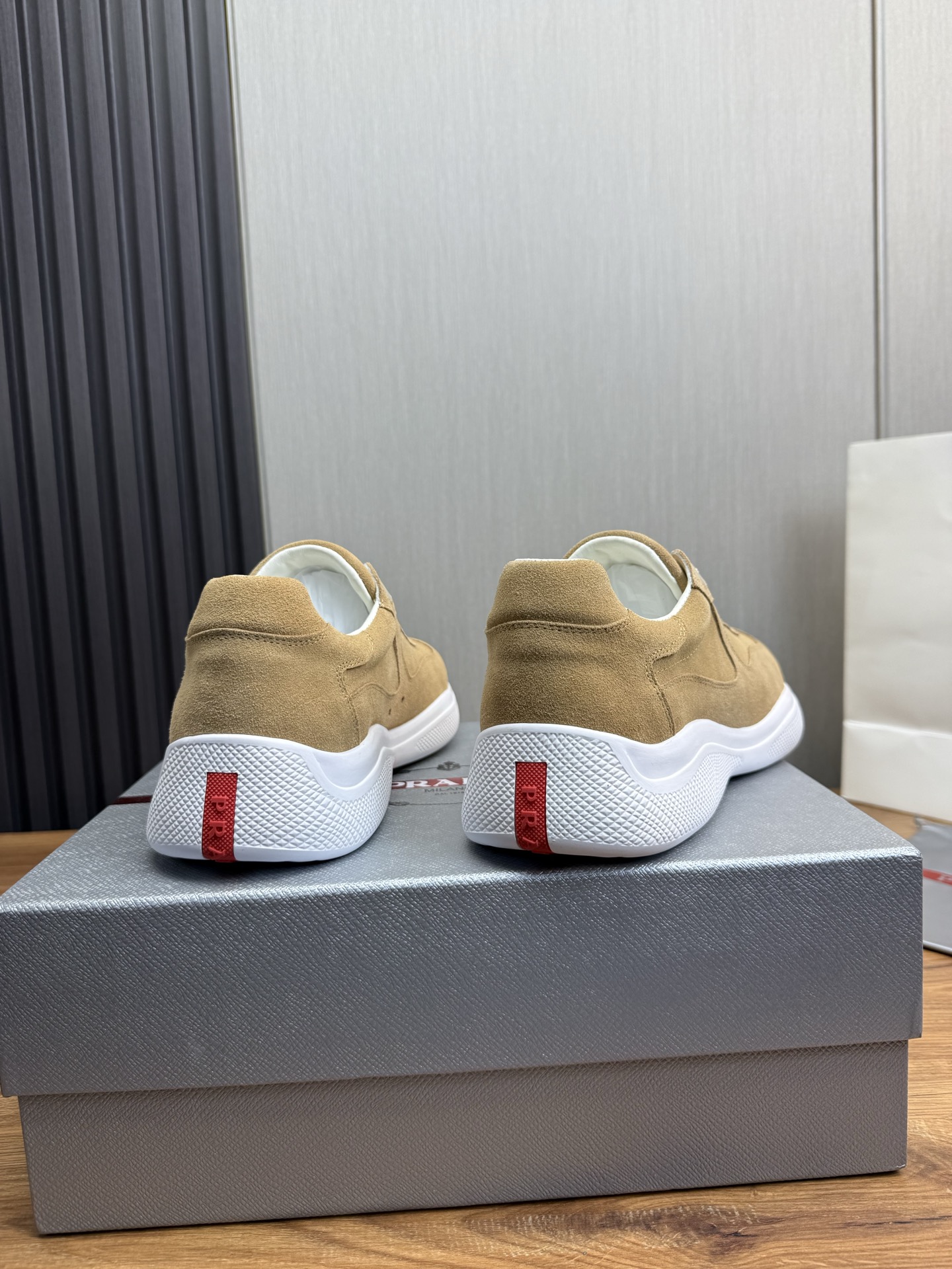 Prada Men's Suede Sneakers: Original Leather, Comfortable Fit, Sizes 38-45 6 i1742498882134 567 0 6