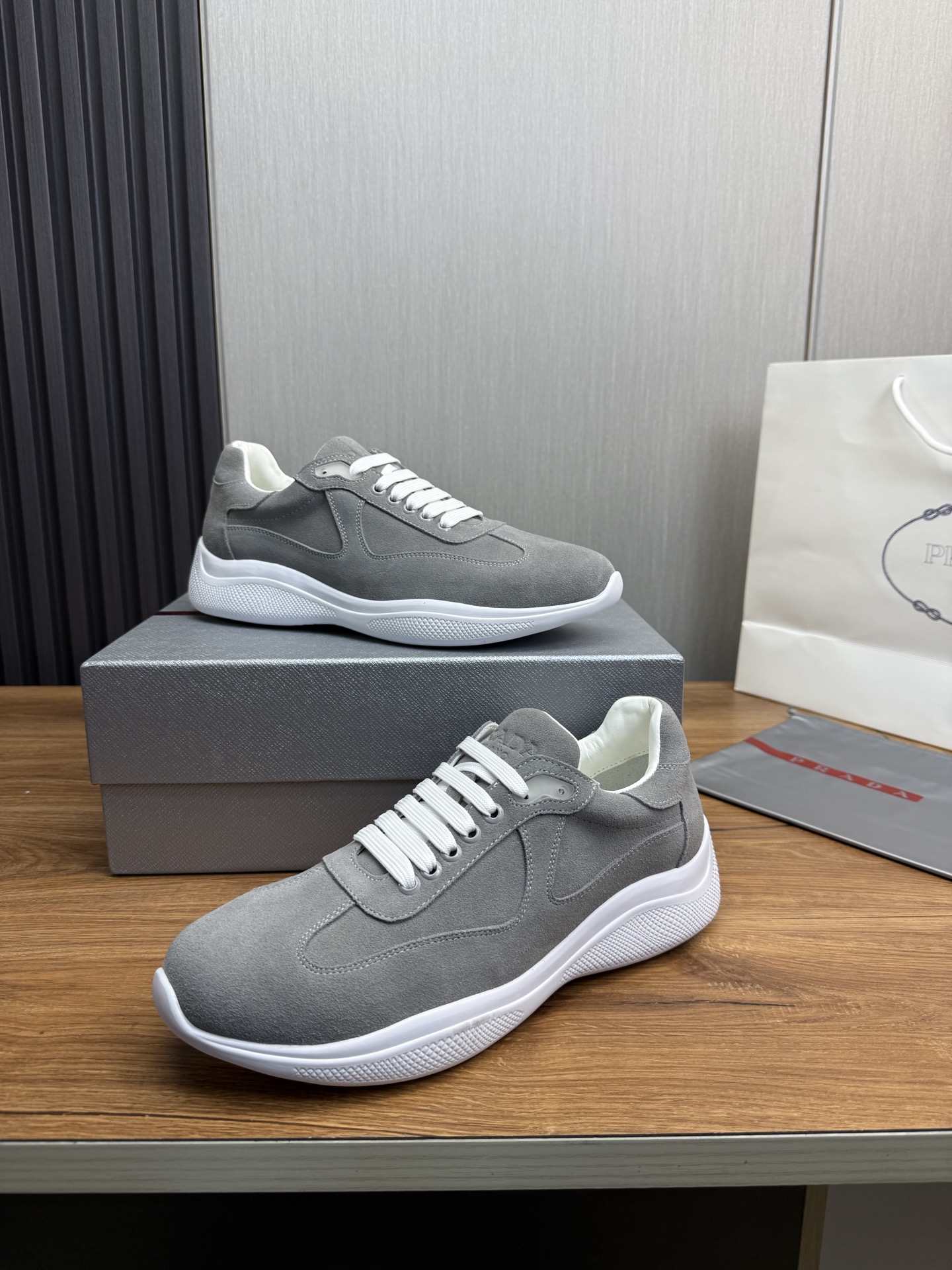 Prada Men's Suede Sneakers - Classic Style, Premium Quality & Comfort 5 i1742499006975 4514 0 8