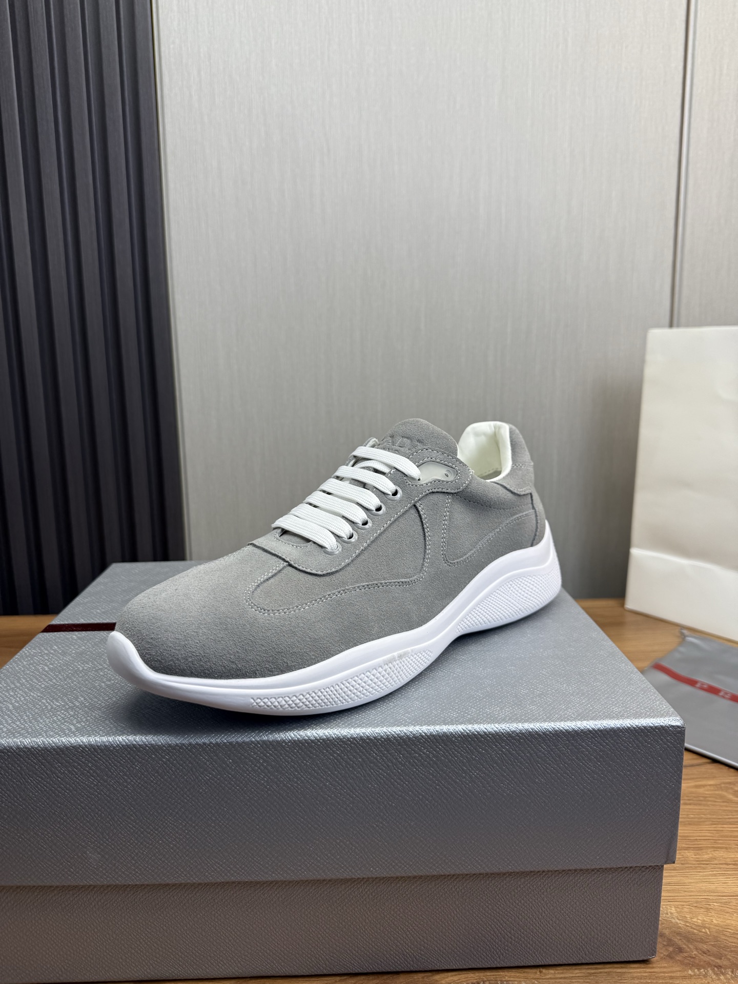 Prada Men's Suede Sneakers - Classic Style, Premium Quality & Comfort 2 i1742499007061 5563 0 0