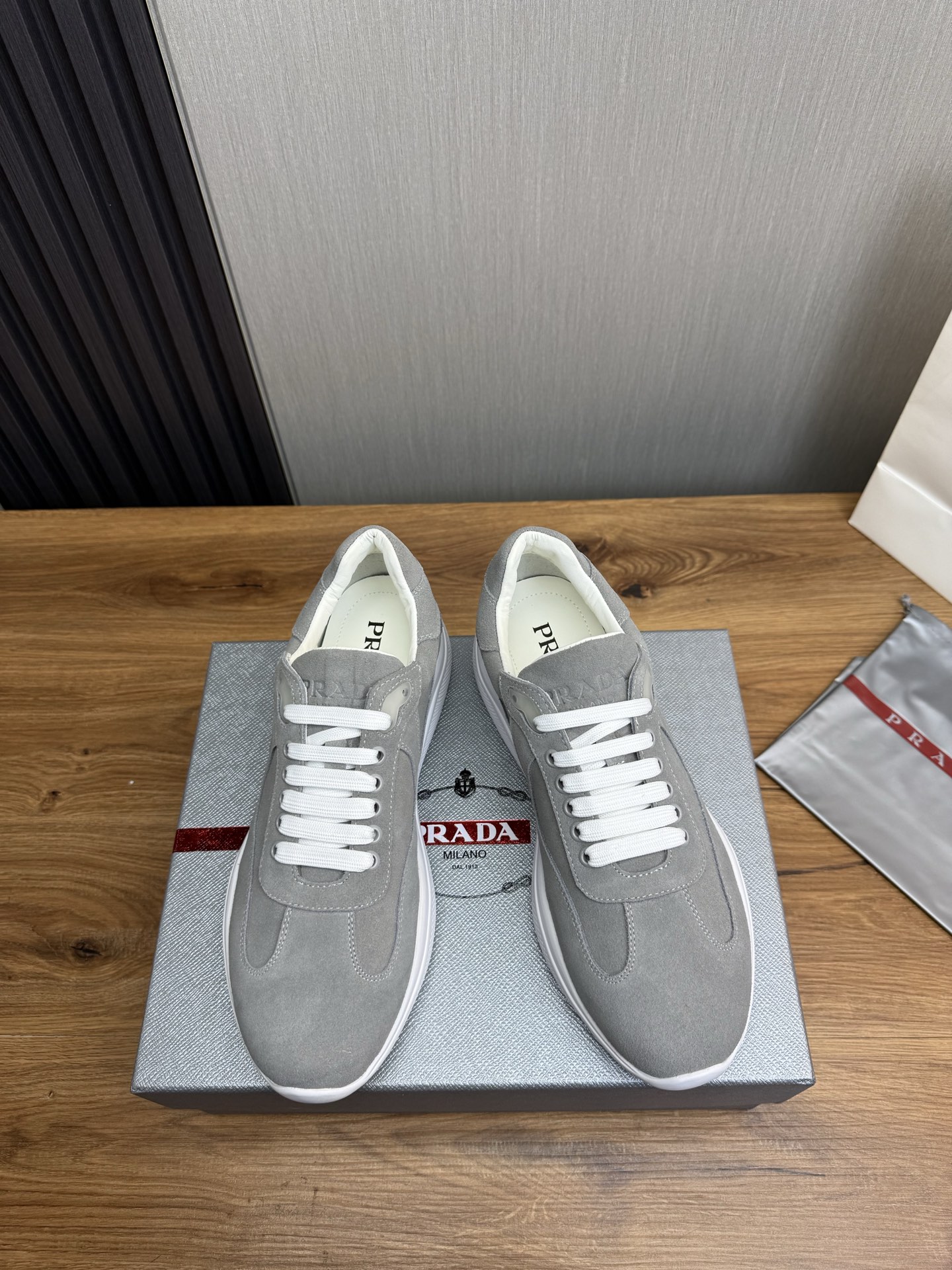 Prada Men's Suede Sneakers - Classic Style, Premium Quality & Comfort 3 i1742499008224 5735 0 3