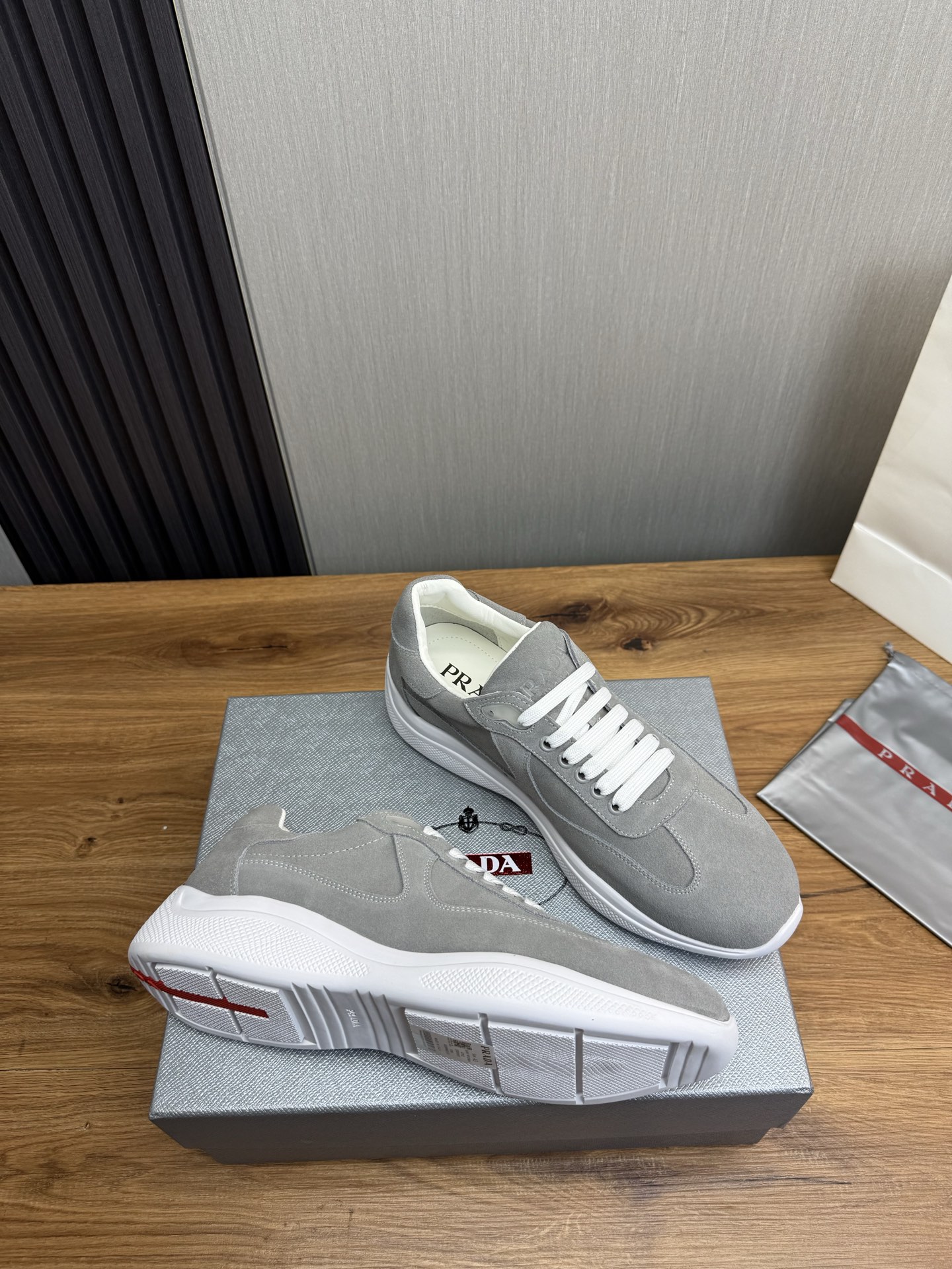 Prada Men's Suede Sneakers - Classic Style, Premium Quality & Comfort 7 i1742499008277 1465 0 5