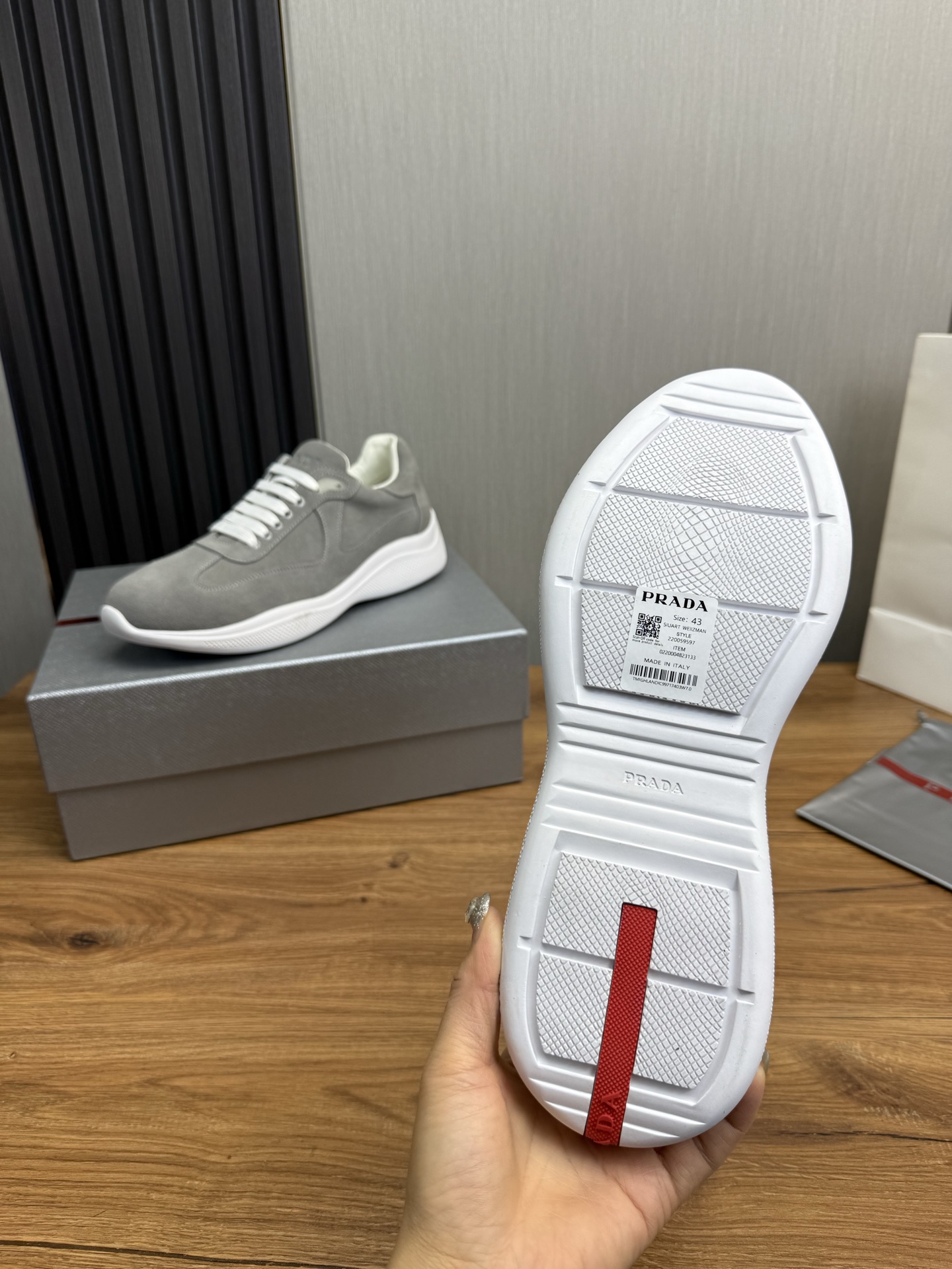 Prada Men's Suede Sneakers - Classic Style, Premium Quality & Comfort 12 i1742499008329 2724 0 11