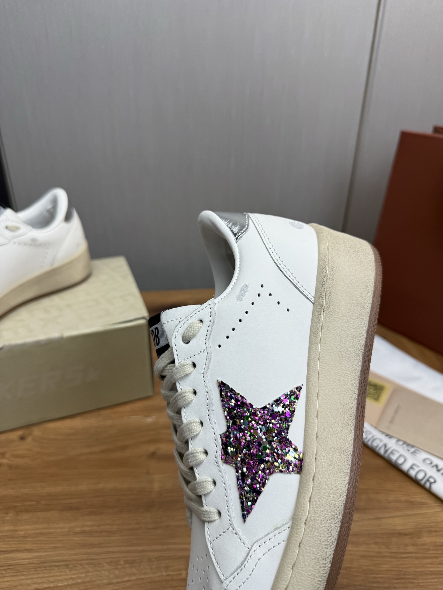 Golden Goose Glitter Star Leather Sneakers Distressed Fashion Shoes 10 i1744141769742 6236 0 9