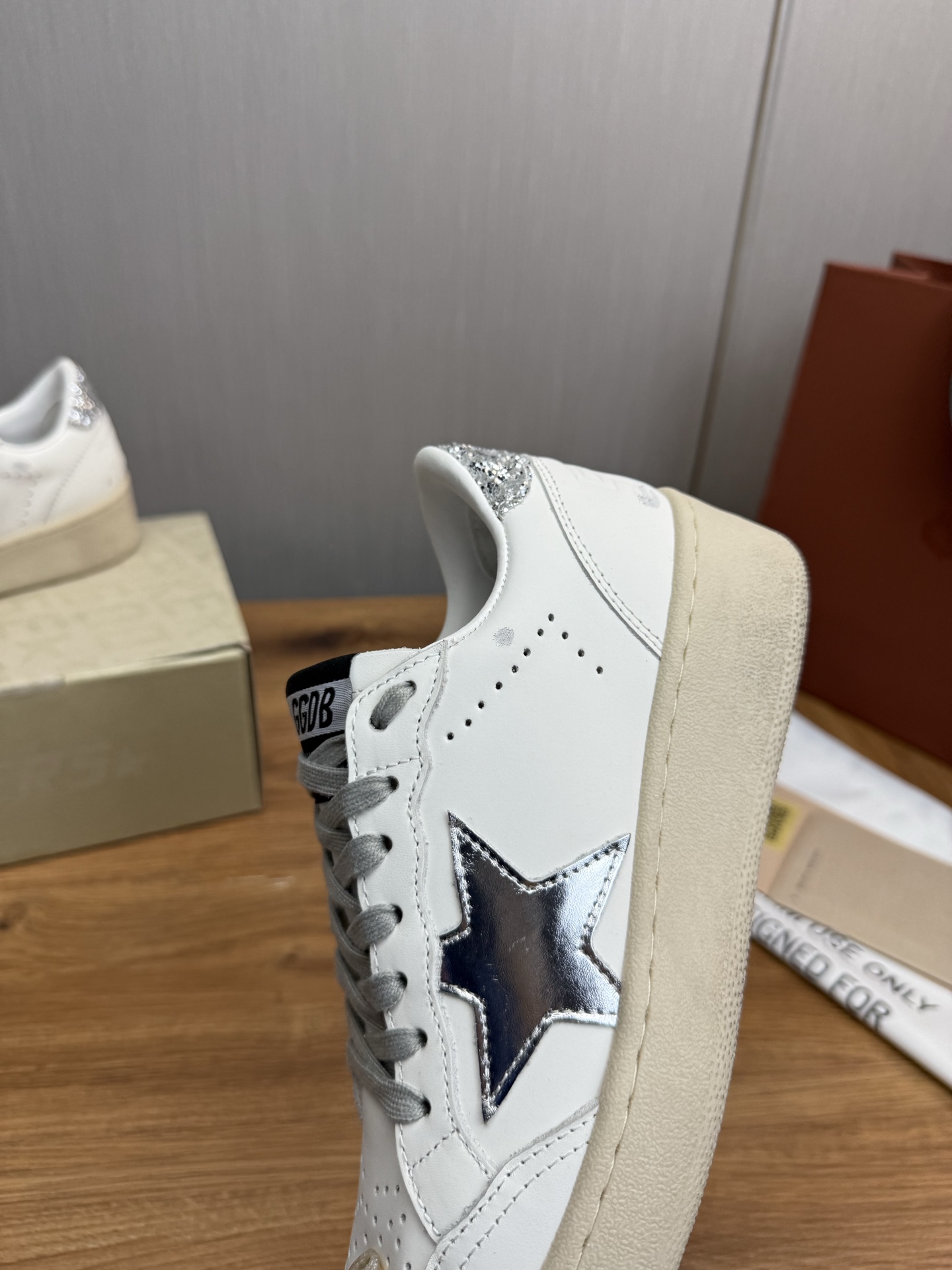 Golden Goose Leather Sneakers Fashionable Couple Shoes, Iconic Star Design 10 i1744141901573 7416 0 9