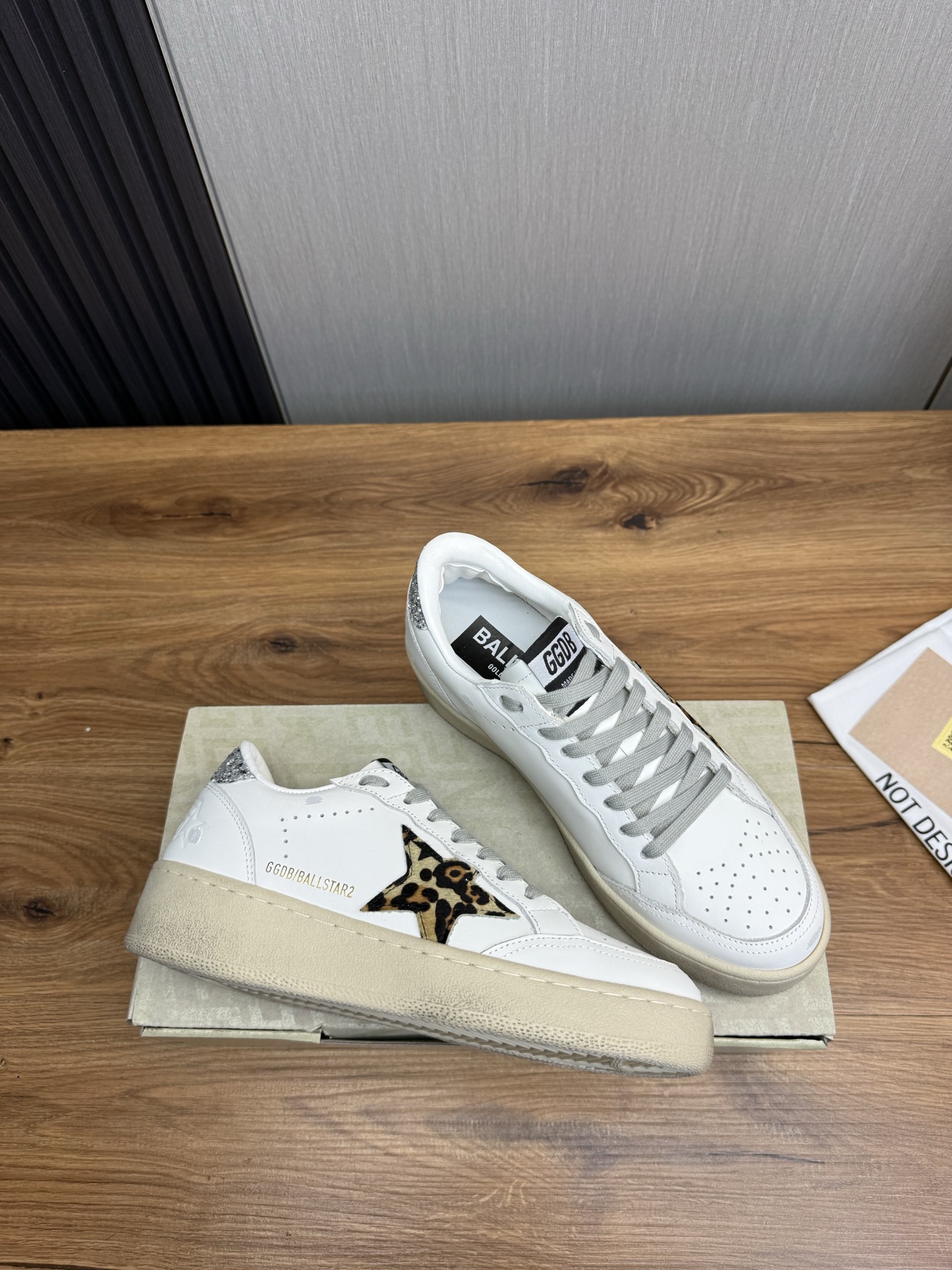 Golden Goose White Leather Sneakers with Leopard Star Patch 7 i1744142060480 8729 0 5