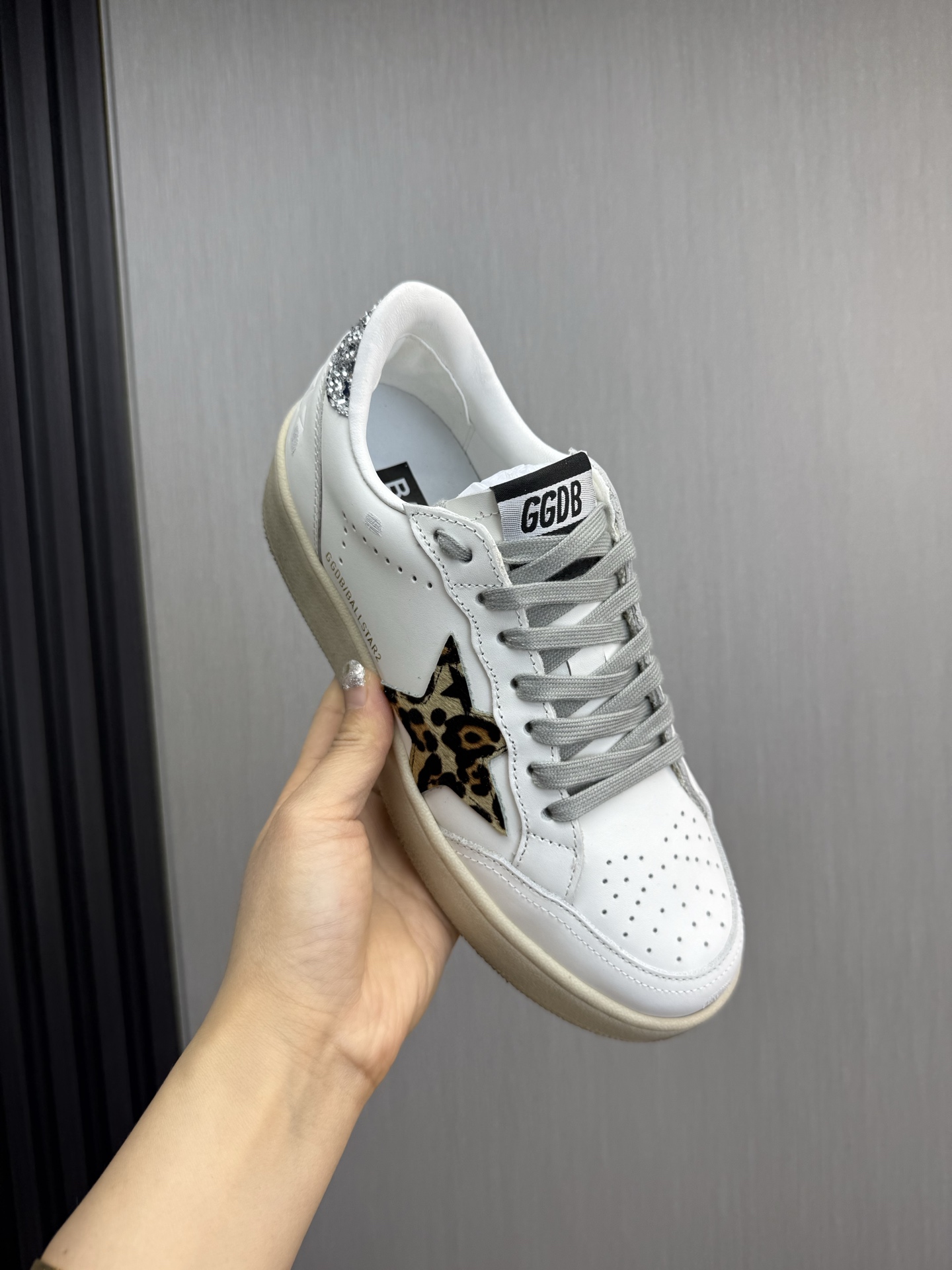 Golden Goose White Leather Sneakers with Leopard Star Patch 9 i1744142060597 9750 0 2