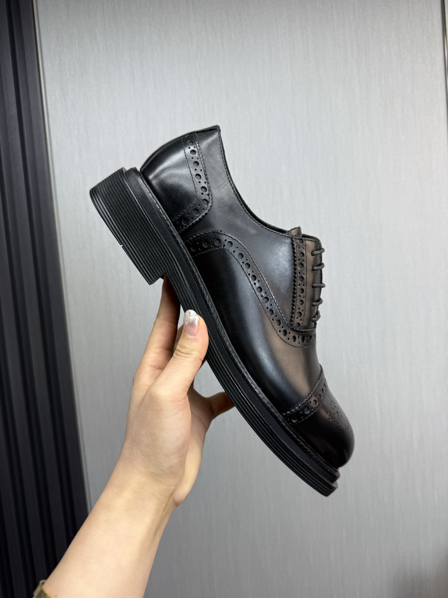 Dolce & Gabbana Men's Black Leather Oxford Dress Shoes, Sizes 39-44 8 i1744228845177 8465 0 10