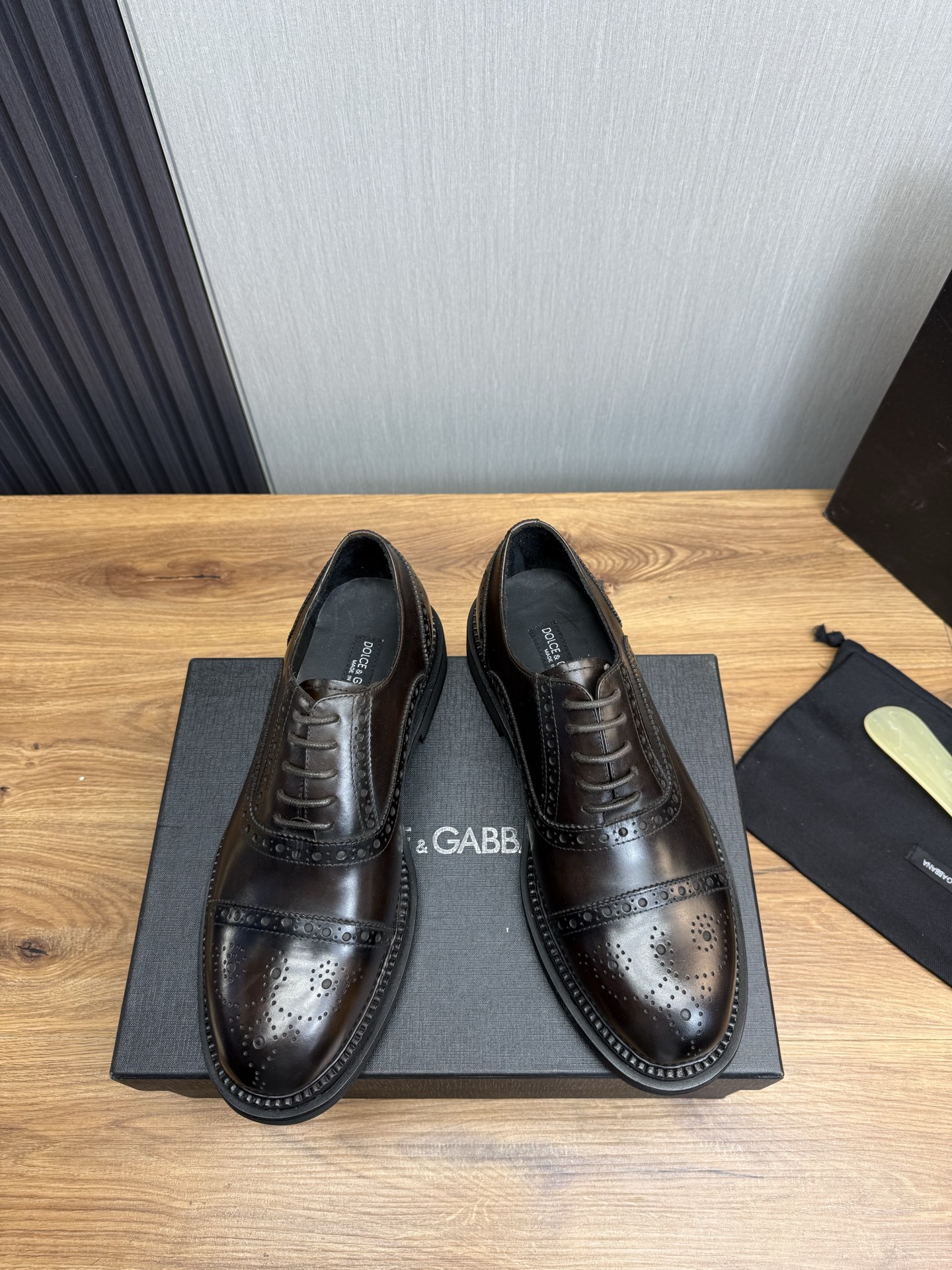 Formal DG Brogue Dress Shoes for Men, Leather Upper, True to Size 3 i1744229186064 7576 0 10