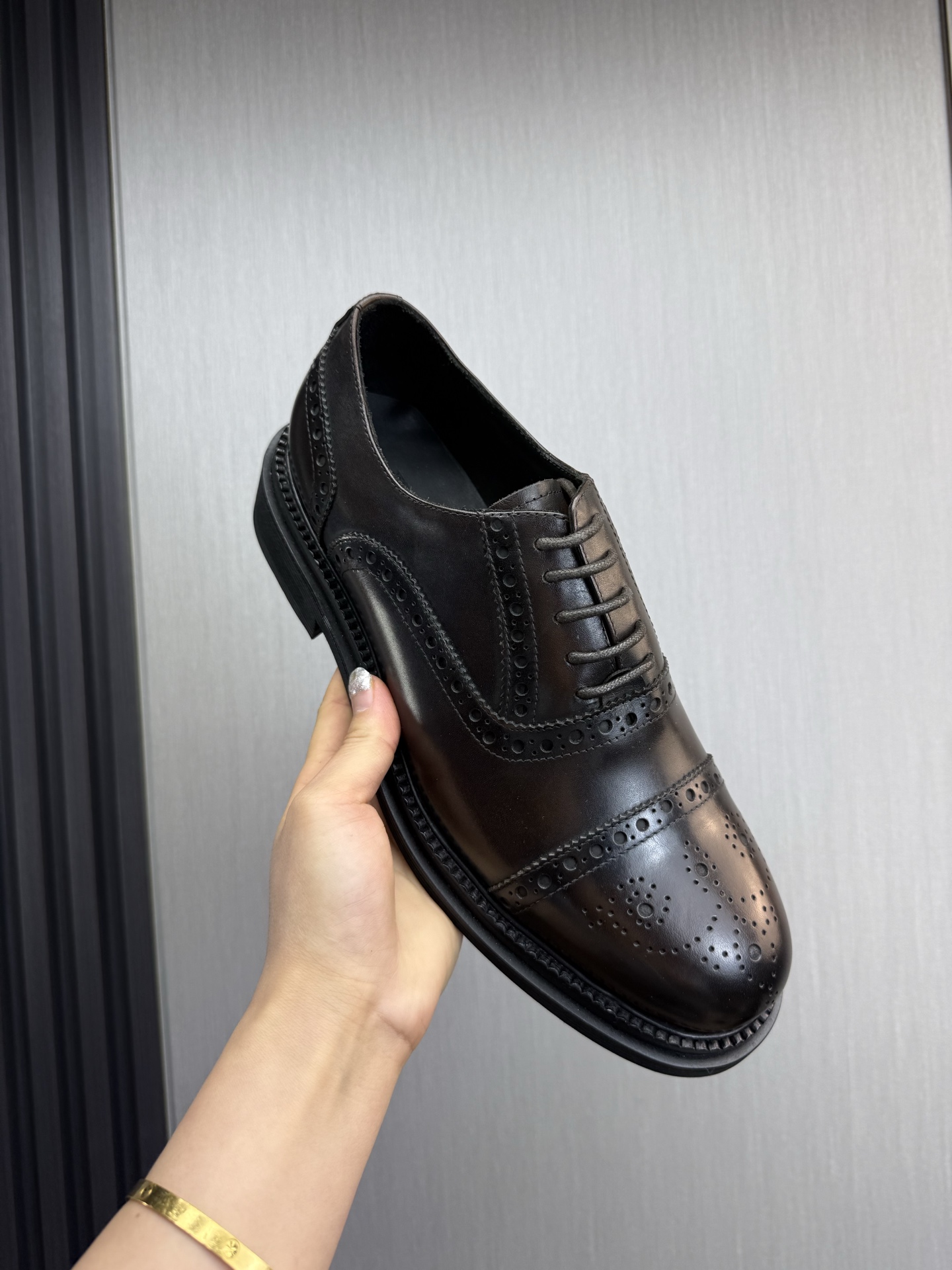 Formal DG Brogue Dress Shoes for Men, Leather Upper, True to Size 9 i1744229187501 794 0 2