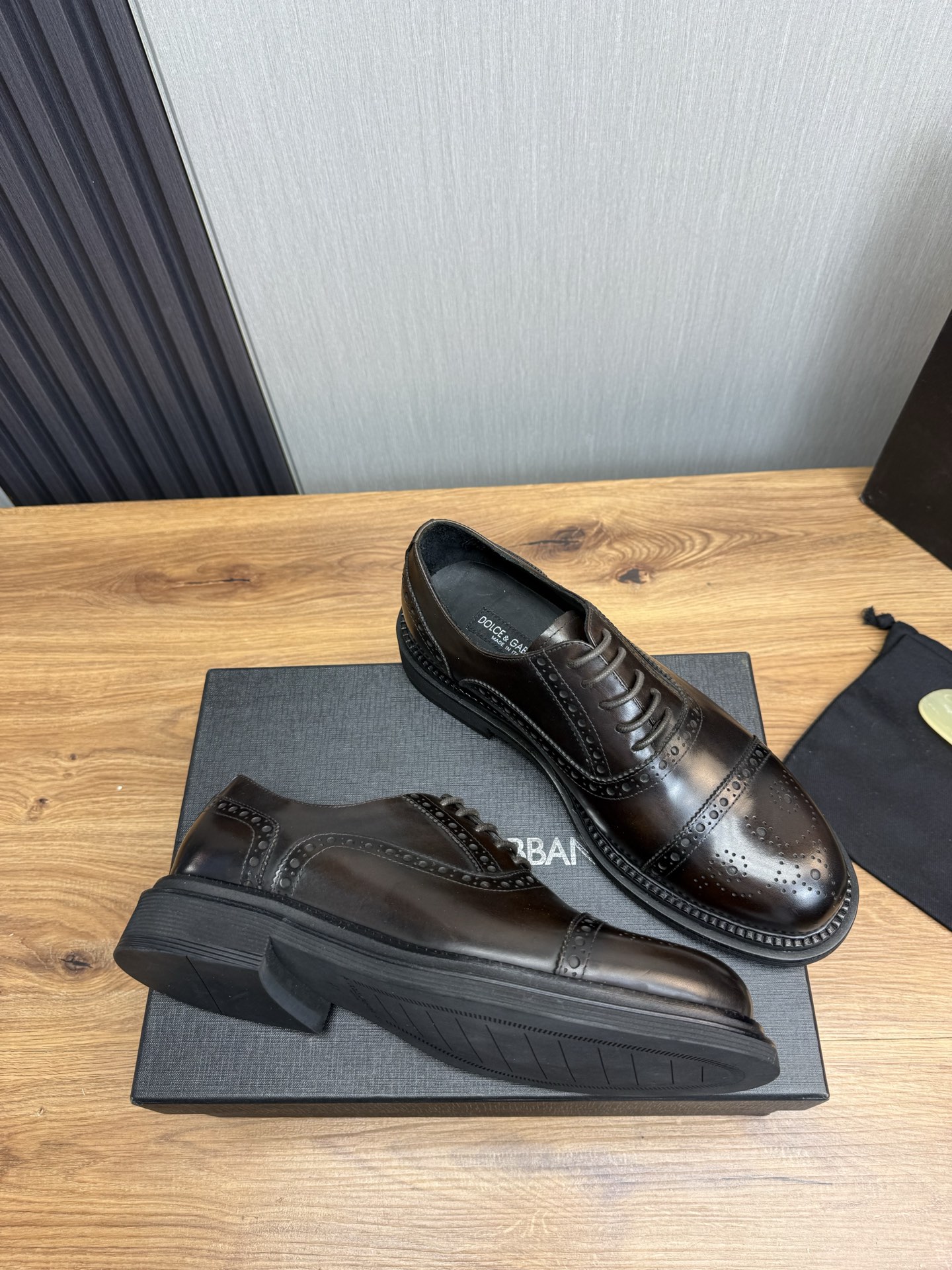 Formal DG Brogue Dress Shoes for Men, Leather Upper, True to Size 7 i1744229187523 8301 0 4