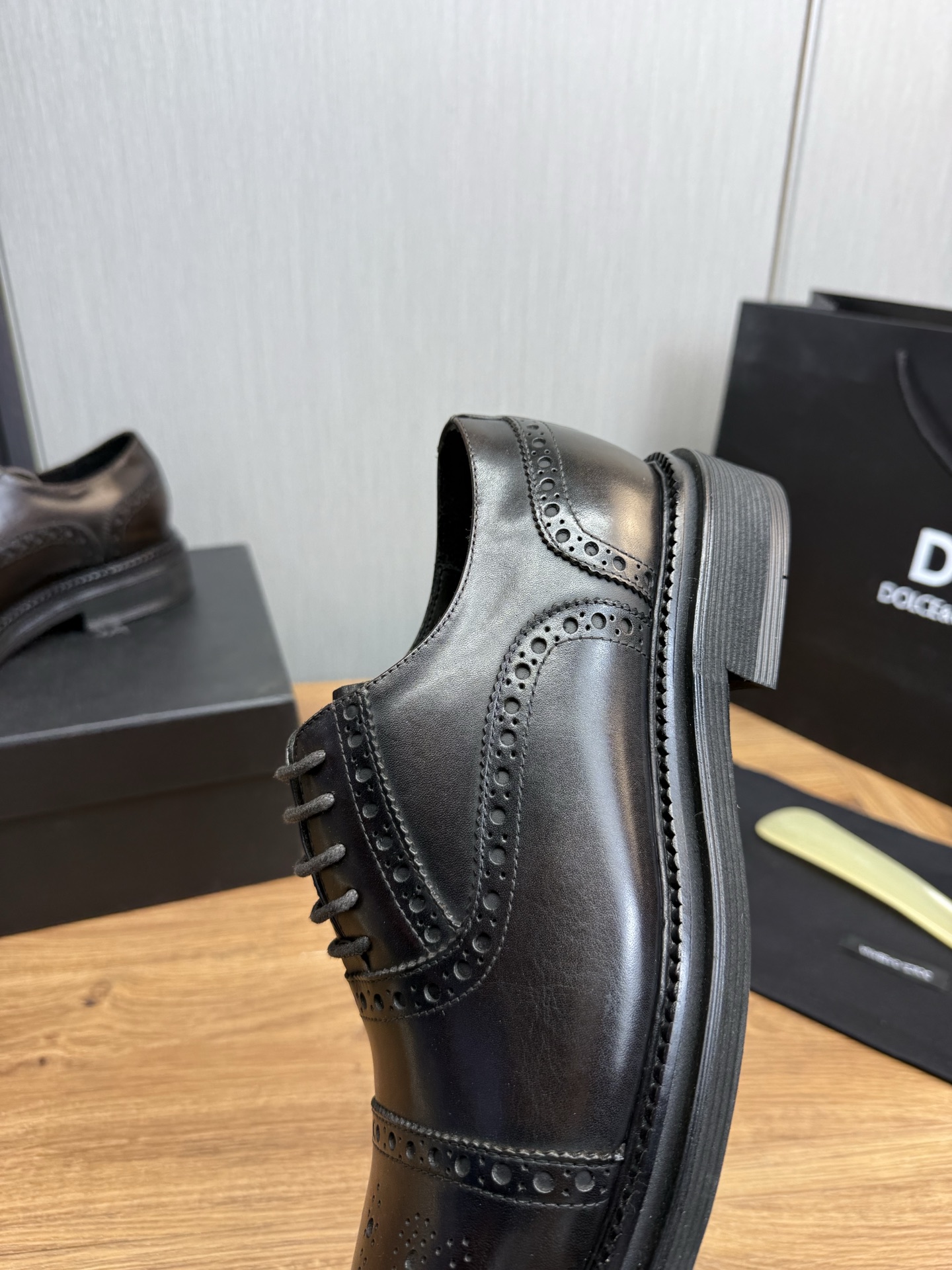 Formal DG Brogue Dress Shoes for Men, Leather Upper, True to Size 10 i1744229187605 5369 0 8