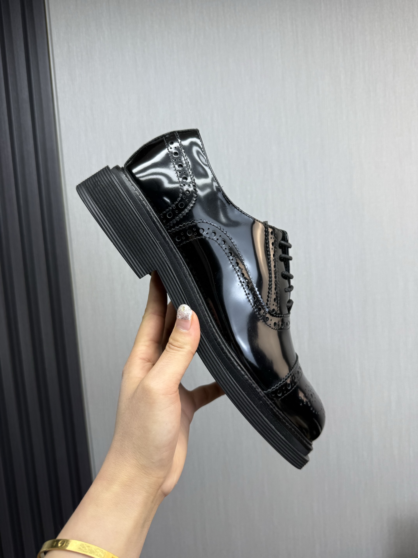Dolce&Gabbana Men's Black Leather Oxford Dress Shoes, Size 39-44 8 i1744229211837 2619 0 1