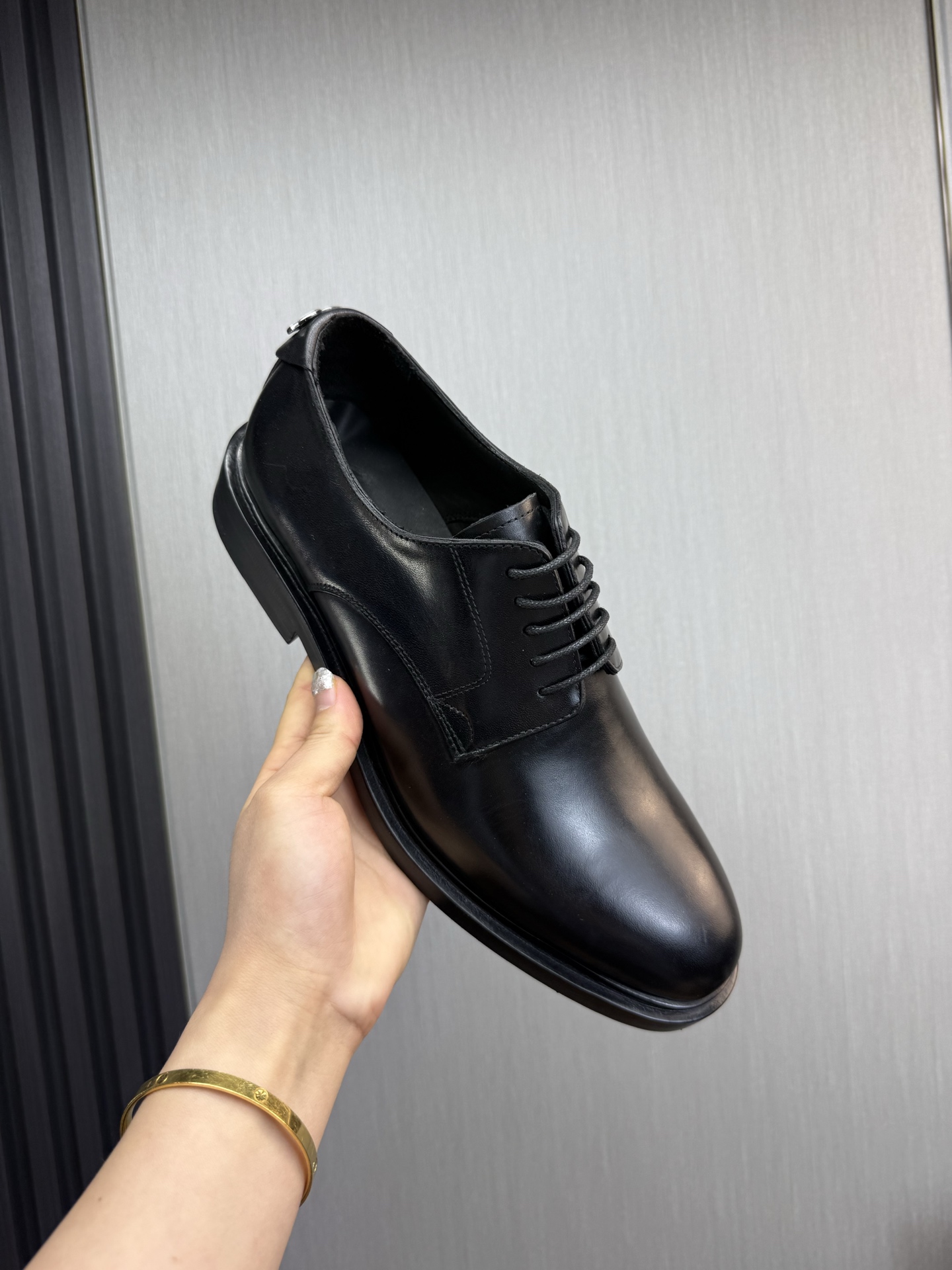 Dolce & Gabbana Men's Black Leather Dress Shoes, Italian Craftsmanship 9 i1744229384204 1377 0 3
