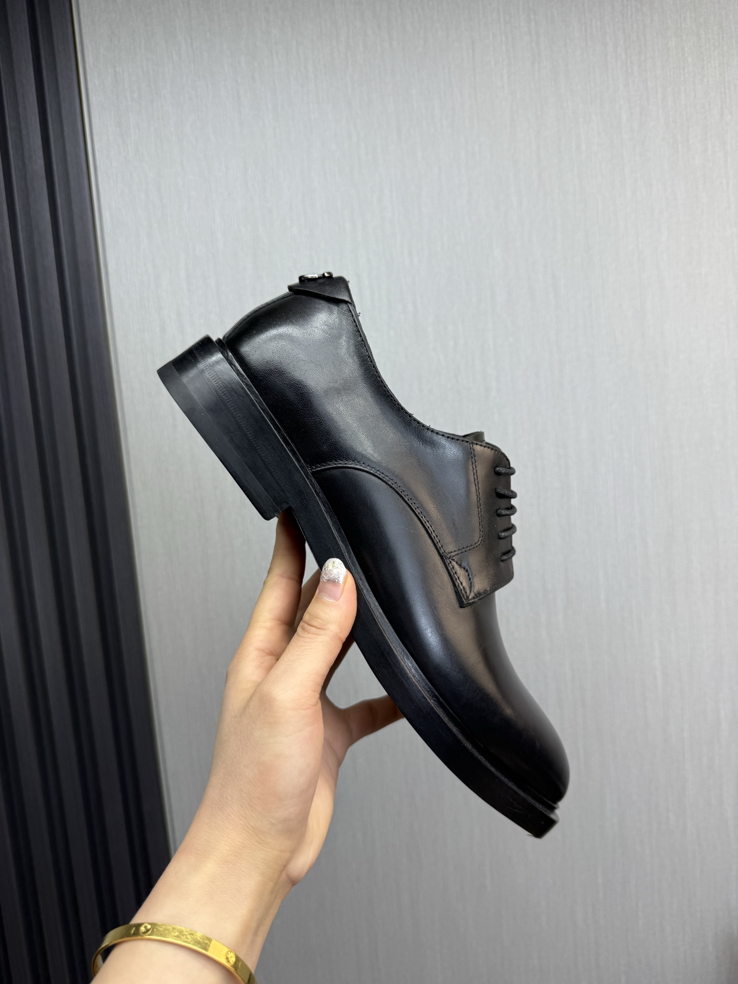 Dolce & Gabbana Men's Black Leather Dress Shoes, Italian Craftsmanship 8 i1744229385324 9498 0 2