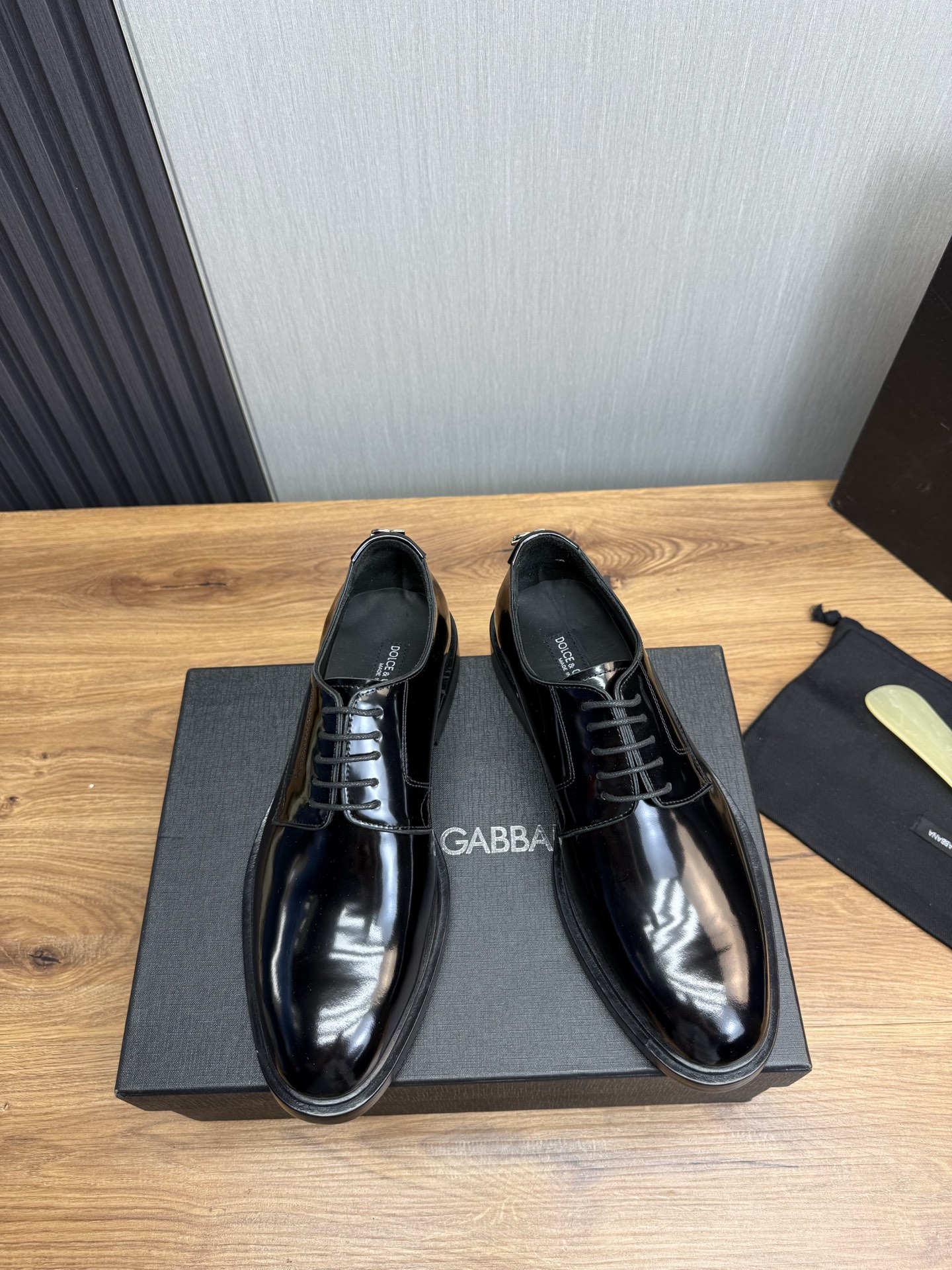 Dolce & Gabbana Men's Black Leather Dress Shoes Size 39-44 3 i1744229466180 4408 0 1