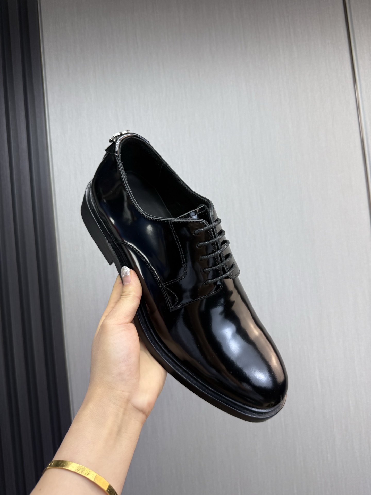 Dolce & Gabbana Men's Black Leather Dress Shoes Size 39-44 9 i1744229468501 9288 0 11