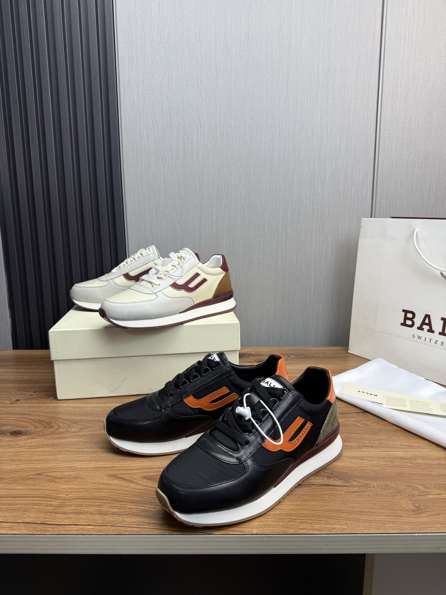 Bally Men's Original Series Sneakers - High-Grade Suede & Comfortable Wear 1 Bally Men's Original Series Sneakers - High-Grade Suede & Comfortable Wear