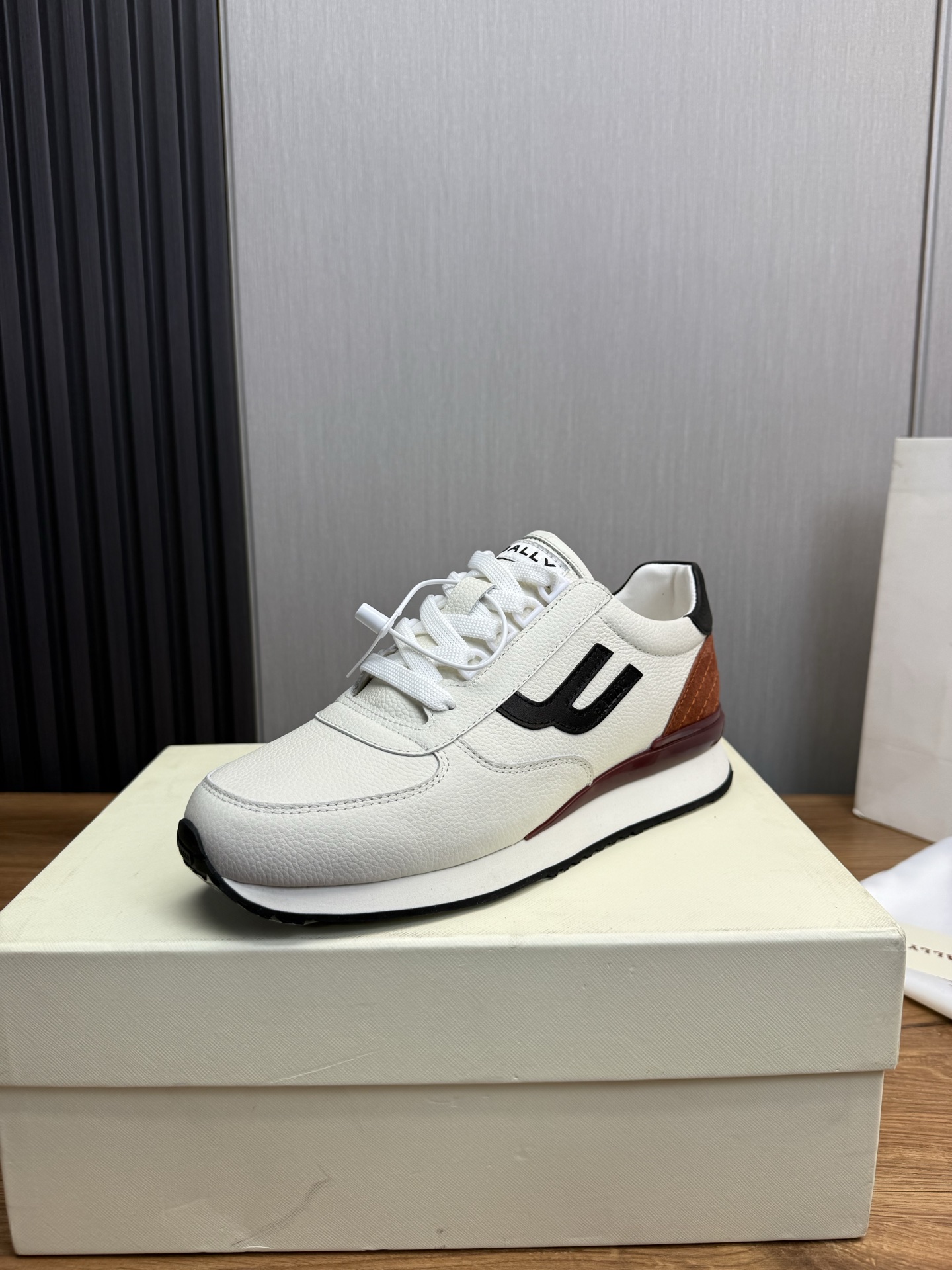 Bally Men's Leather Lace-Up Sneakers Comfortable Fashionable Shoes 2 i1744744620110 1193 0 0