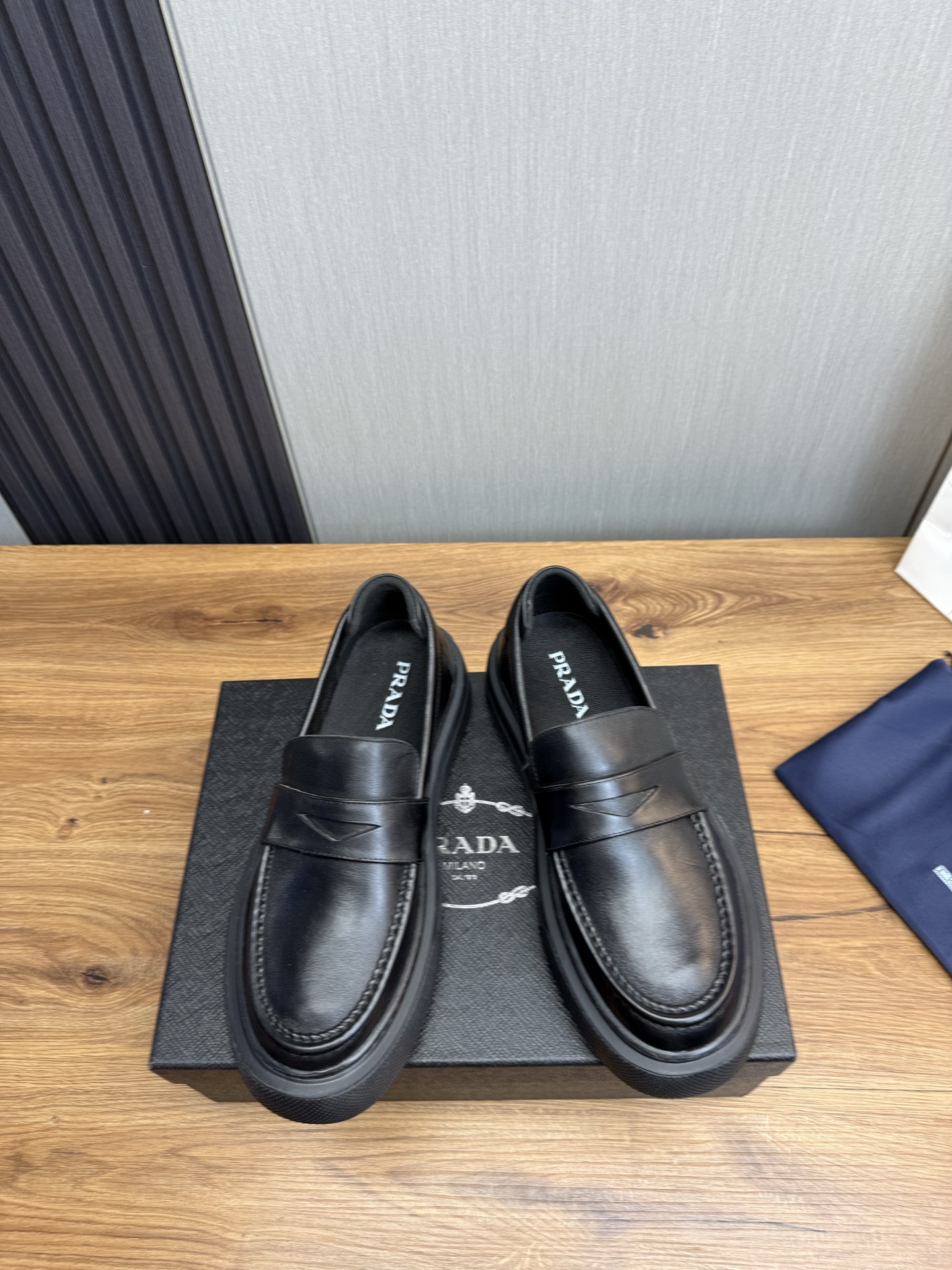 Prada Men's Business Casual Leather Shoes - Imported Leather for Comfort 3 i1744831011758 5621 0 0