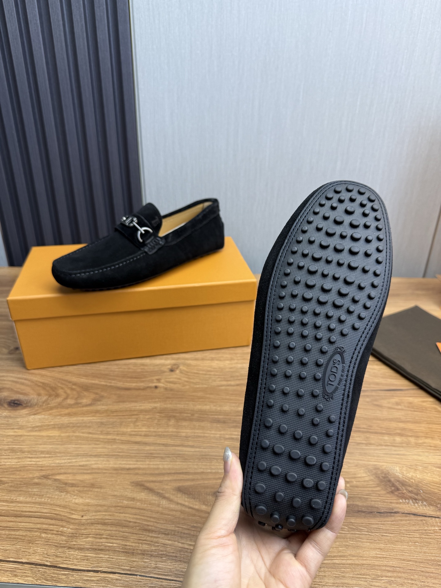 TOD'S Classic Suede Driving Loafers for Men - Comfortable & Stylish 11 i1745525361634 1965 0 10
